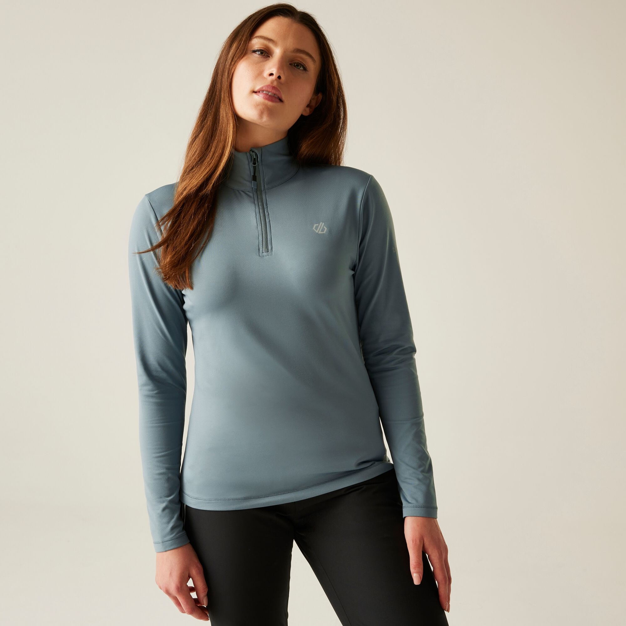 Dare 2b Bluza damska z suwakiem Lowline II Szary
