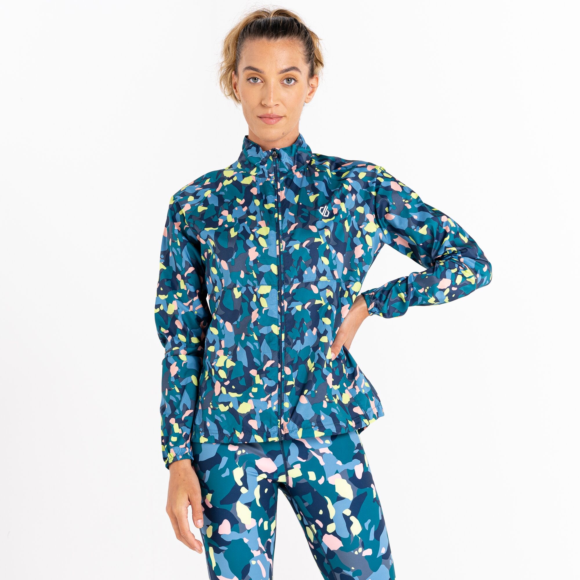 Dare 2b Damska wiatrówka Resilient II Zielony