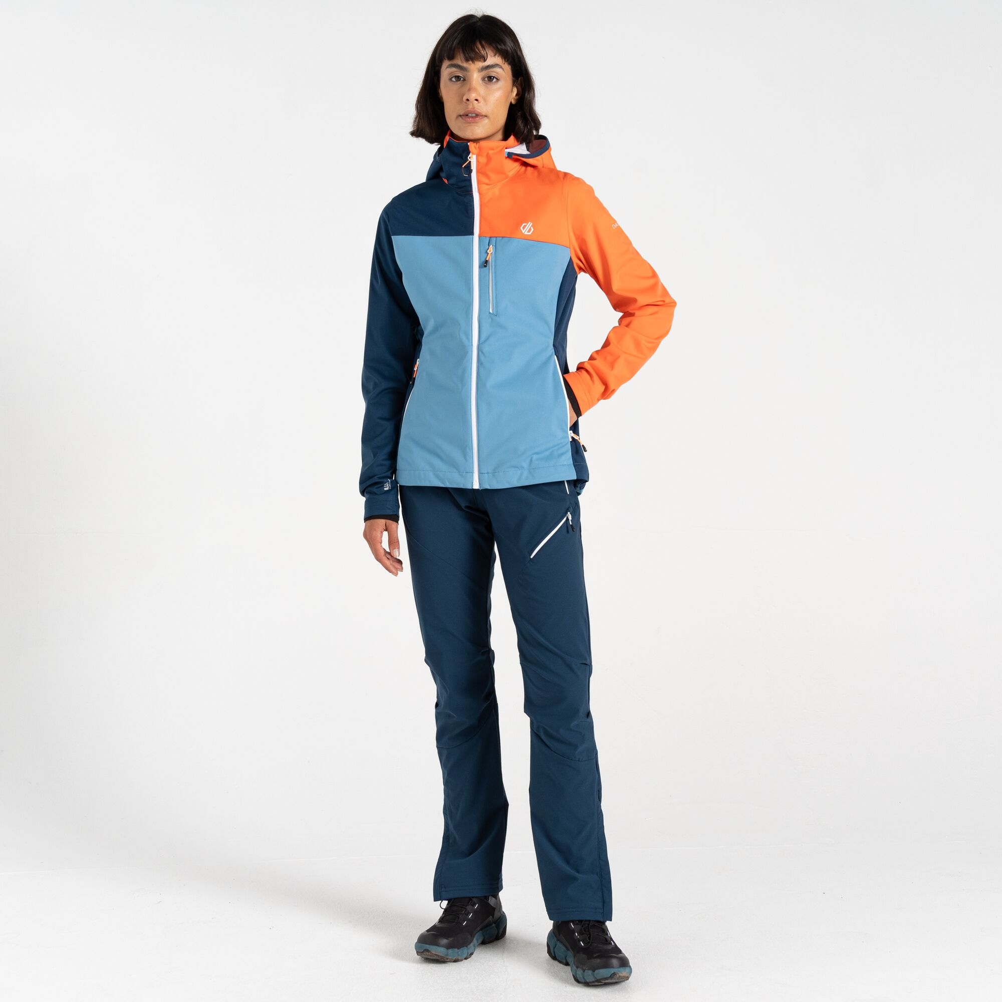 Dare 2b - Damski Softshell Lexan Niebieski