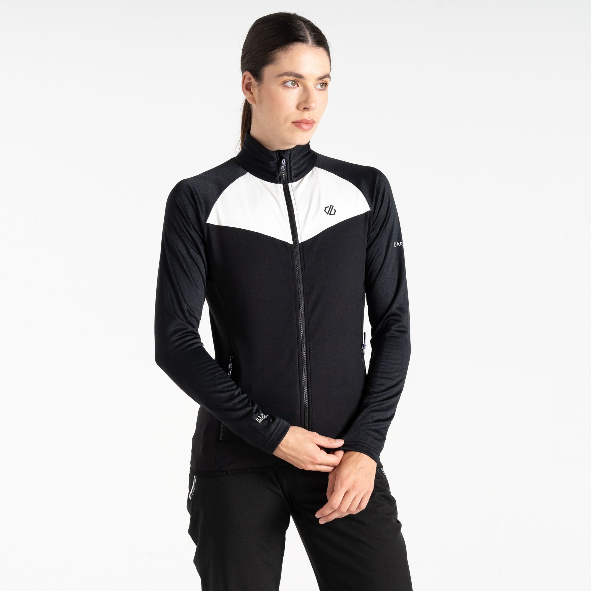Dare 2b - Damska Bluza Elation III Core Stretch Czarny, Rozmiar: 44