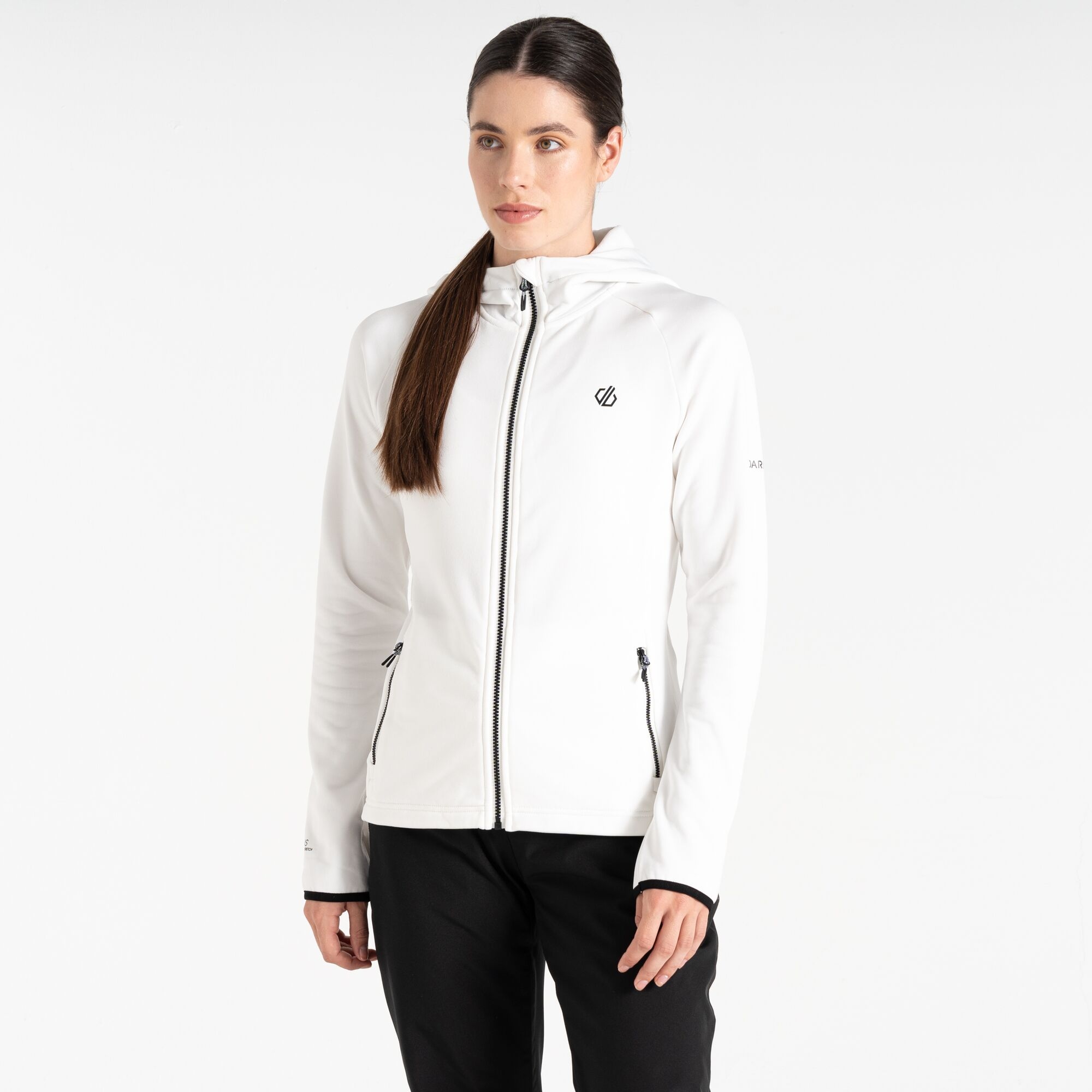 Dare 2b - Damska Bluza Density Core Stretch Biały, Rozmiar: 44