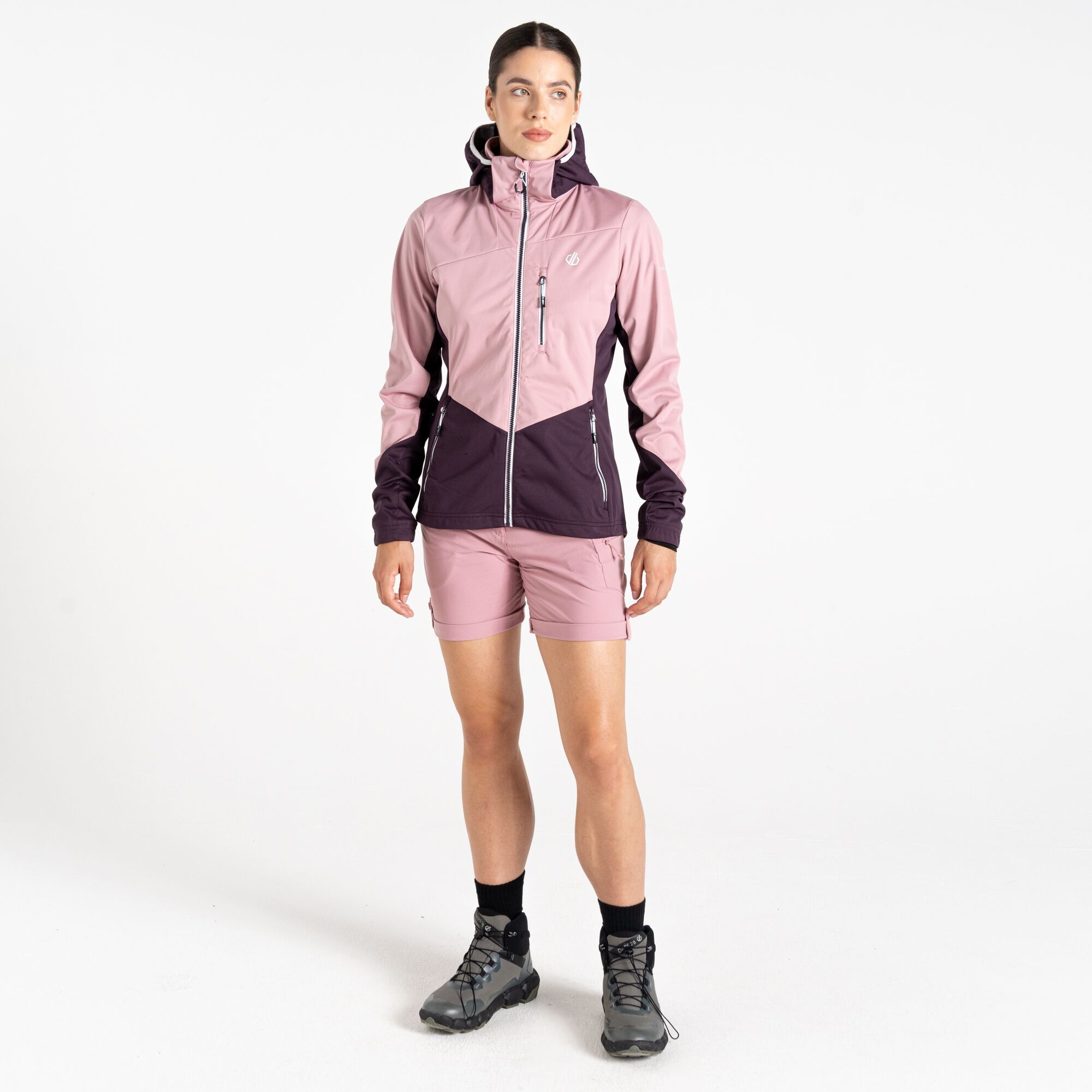 Dare 2b - Damski Softshell Lexan Różowy
