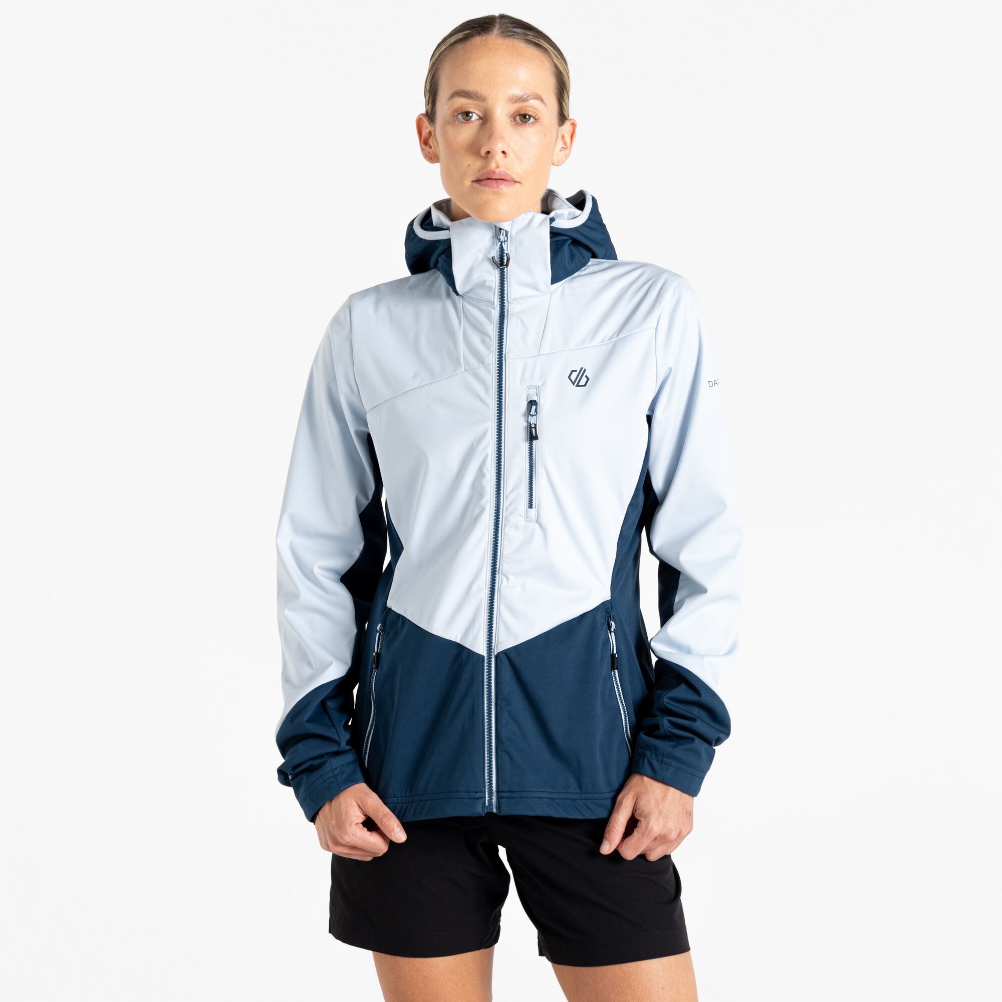 Dare 2b - Damski Softshell Lexan Niebieski, Rozmiar: 42