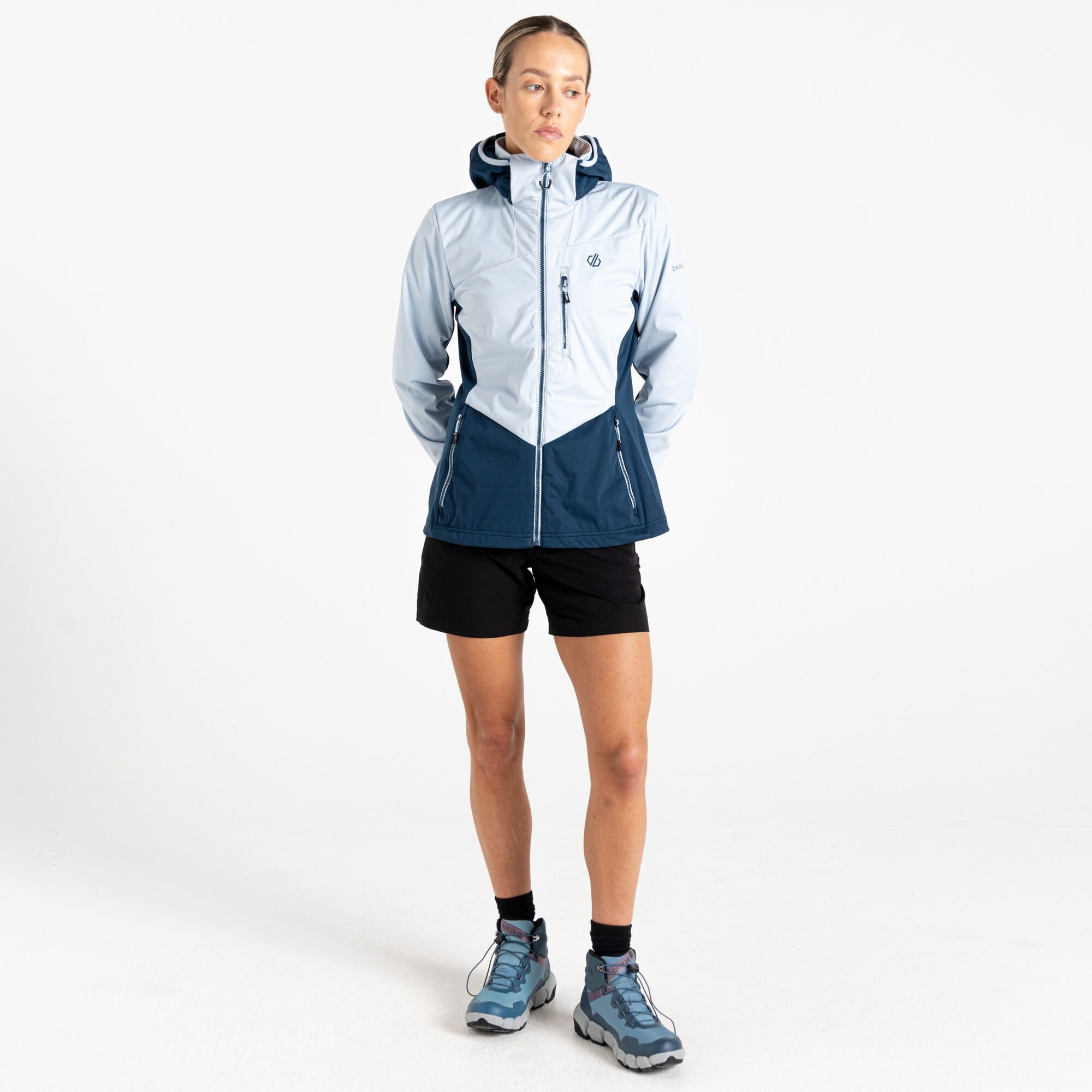 Dare 2b - Damski Softshell Lexan Niebieski