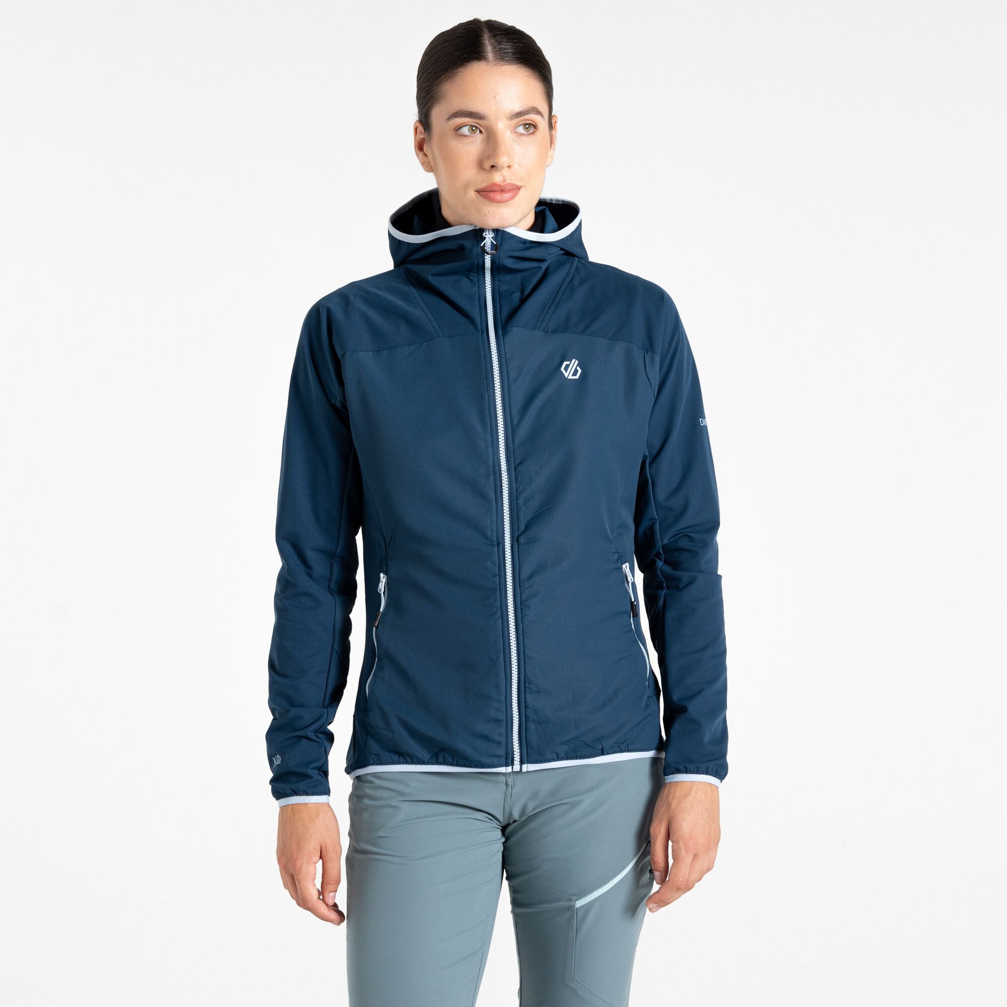 Dare 2b - Damski Softshell Ardently Niebieski, Rozmiar: 42
