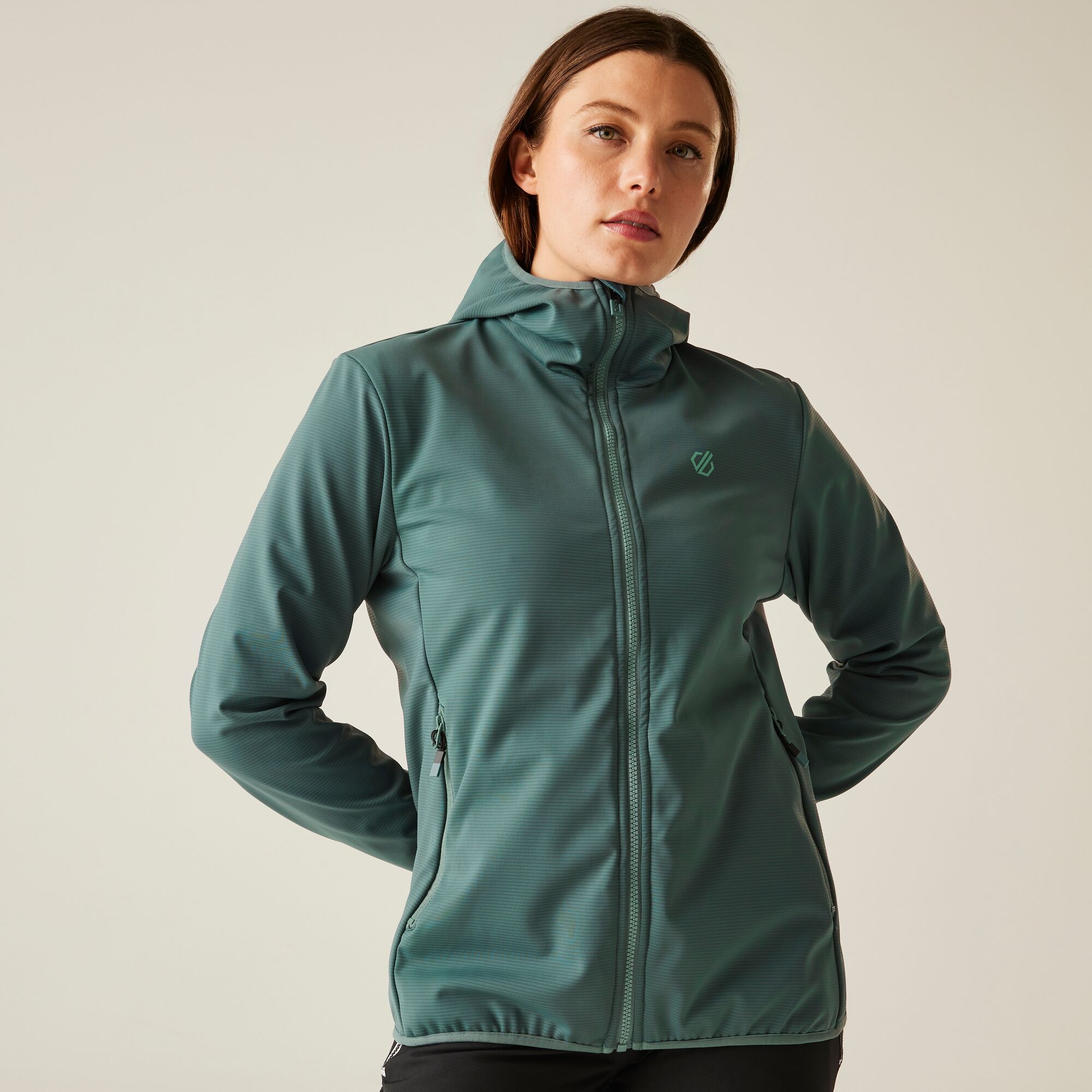 Dare 2b   Kurtka damska softshell Iced Zielony
