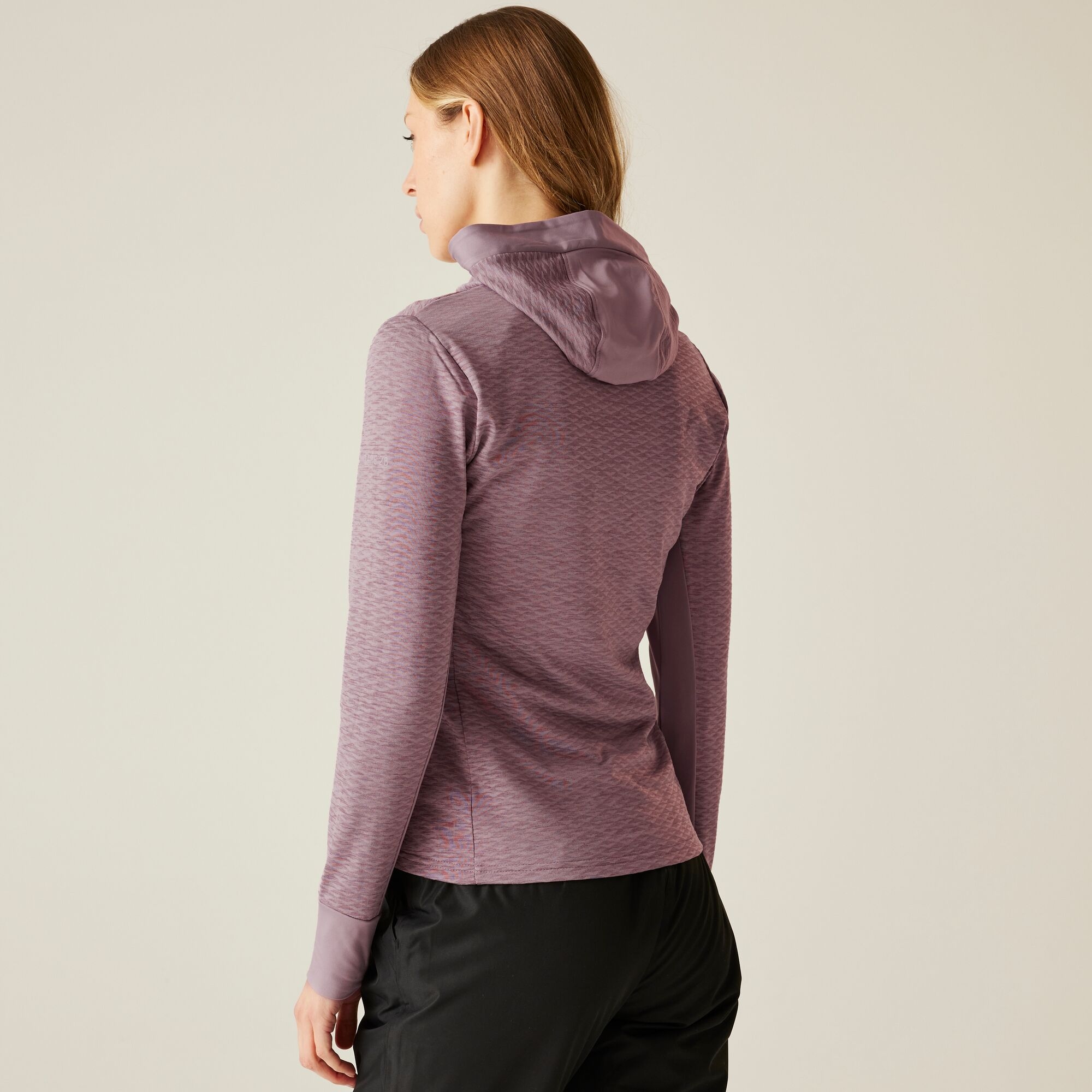 Dare 2b   Bluza damska rozsuwana z kapturem Convey IV Fioletowy