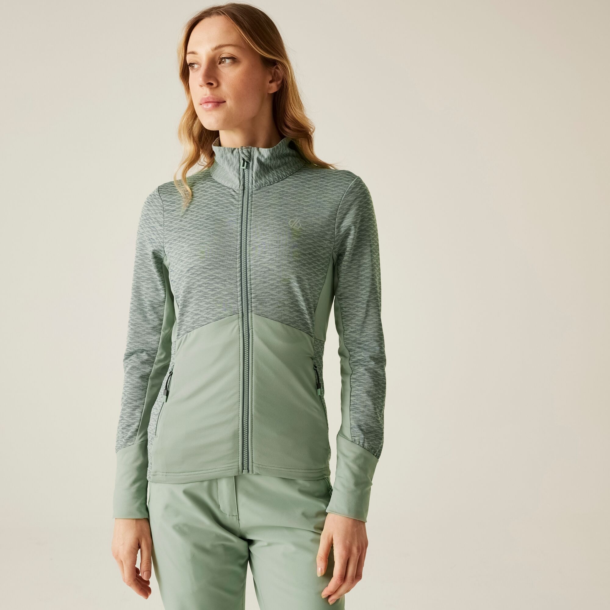 Dare 2b   Bluza damska rozsuwana Elation IV Zielony