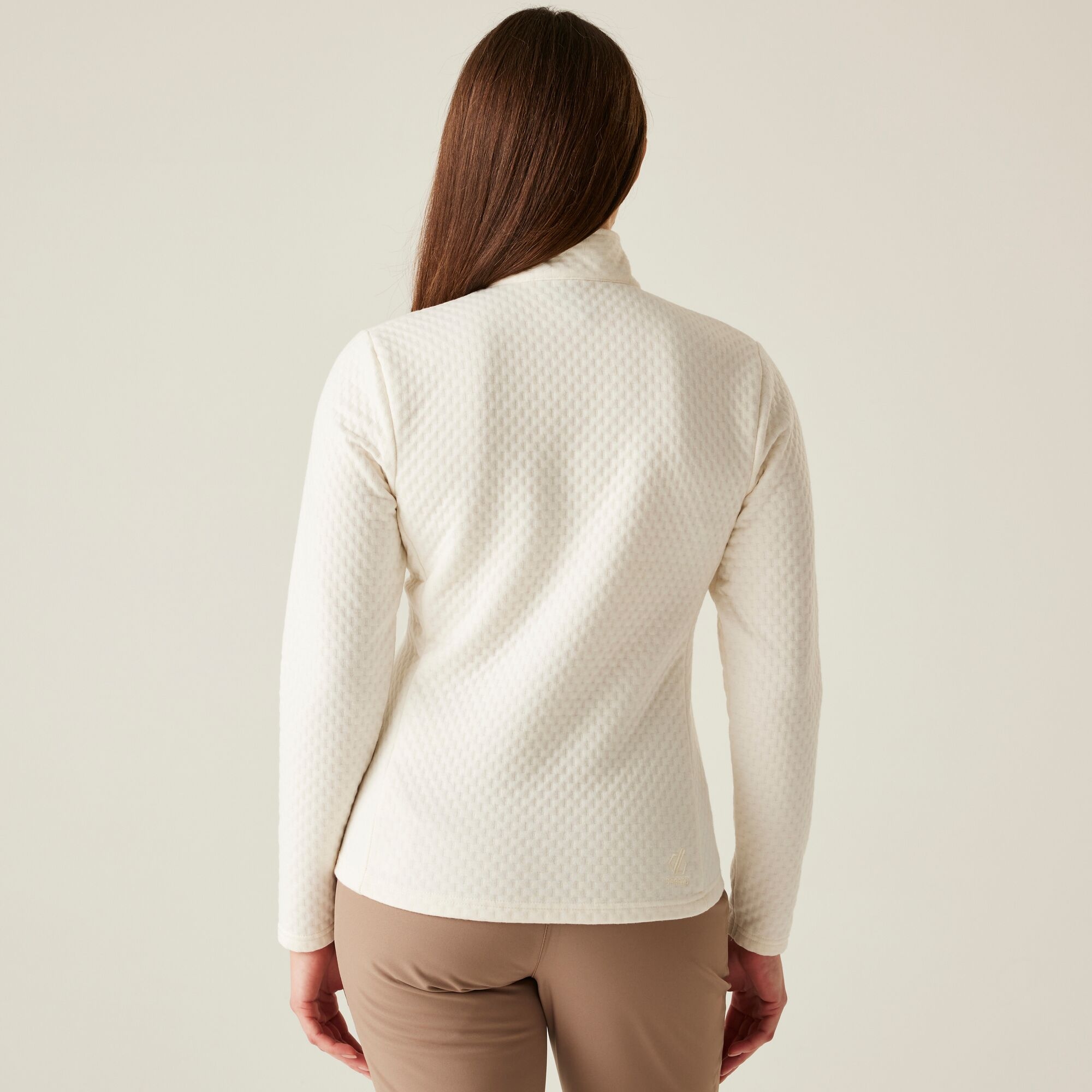 Dare 2b Bluza damska z suwakiem 1/4 Blindside Beżowy