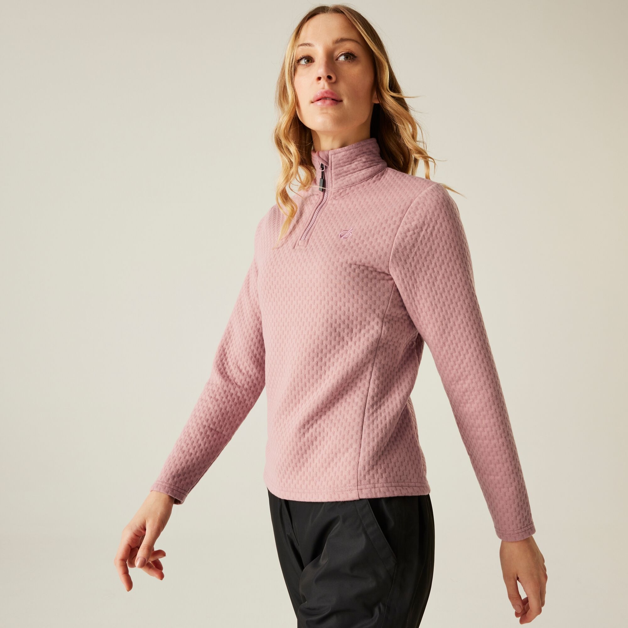 Dare 2b Bluza damska z suwakiem 1/4 Blindside Różowy