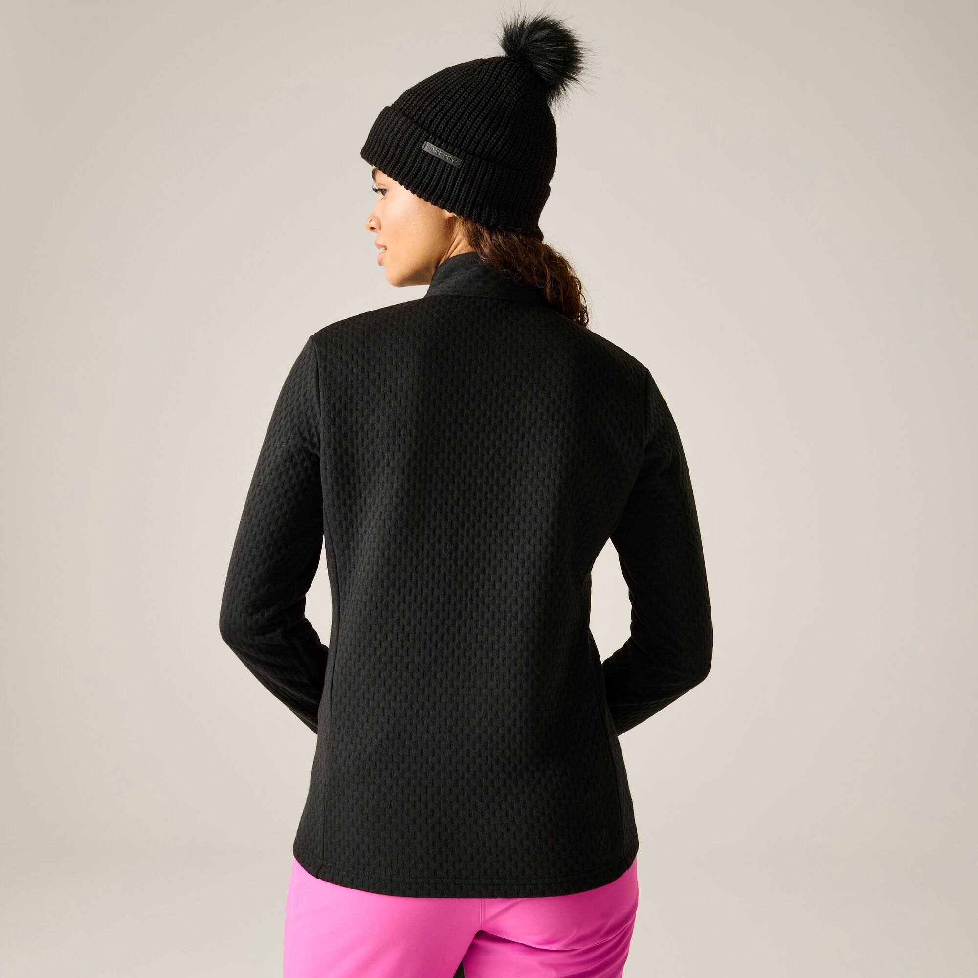 Dare 2b Bluza damska z suwakiem 1/4 Blindside Czarny