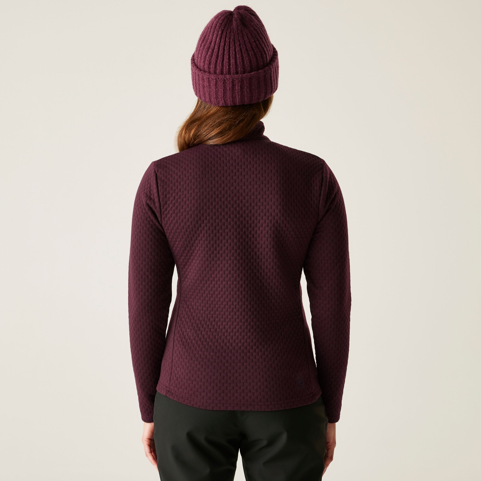 Dare 2b   Bluza damska z suwakiem 1/4 Blindside Fioletowy