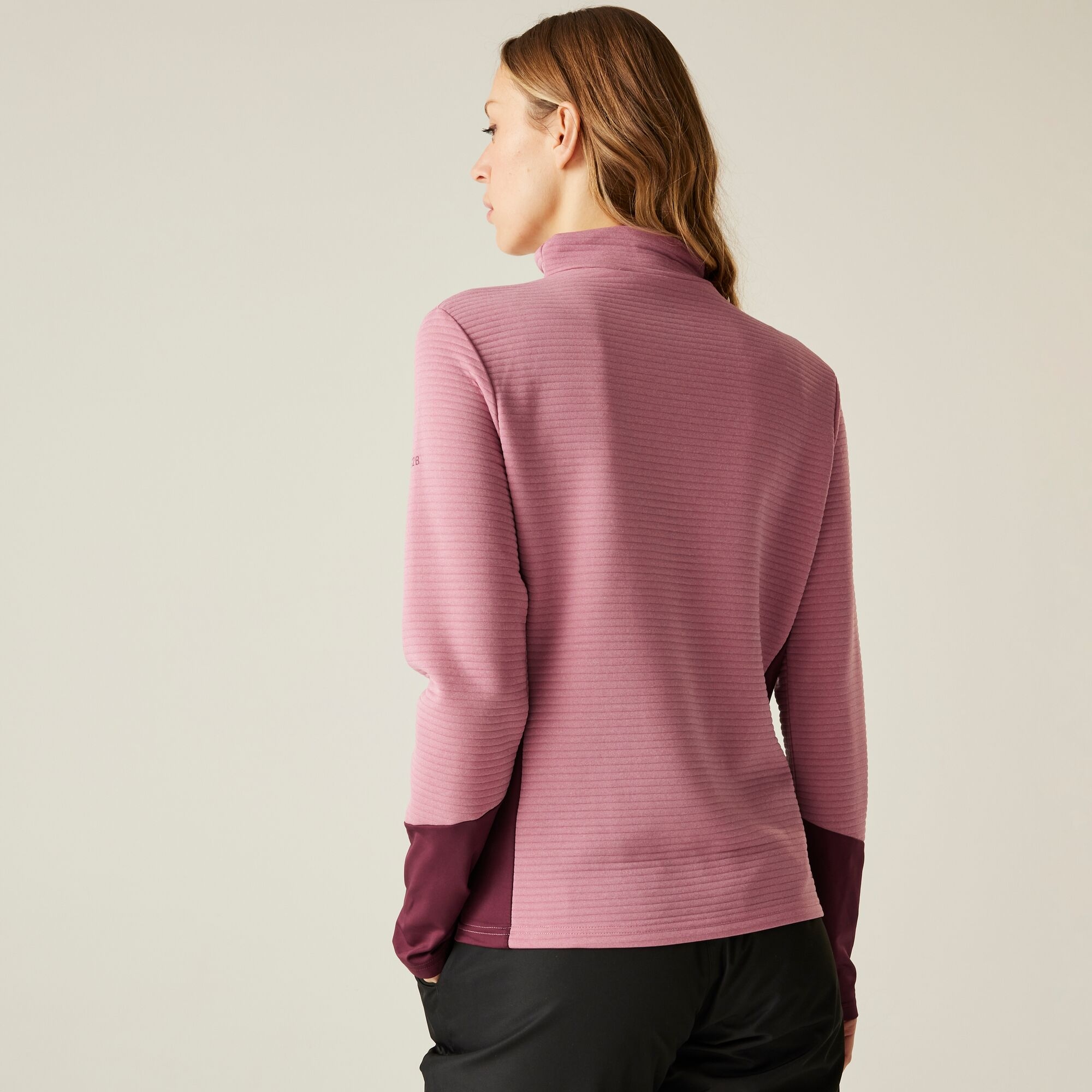 Dare 2b Bluza damska z suwakiem 1/4 Iced Różowy