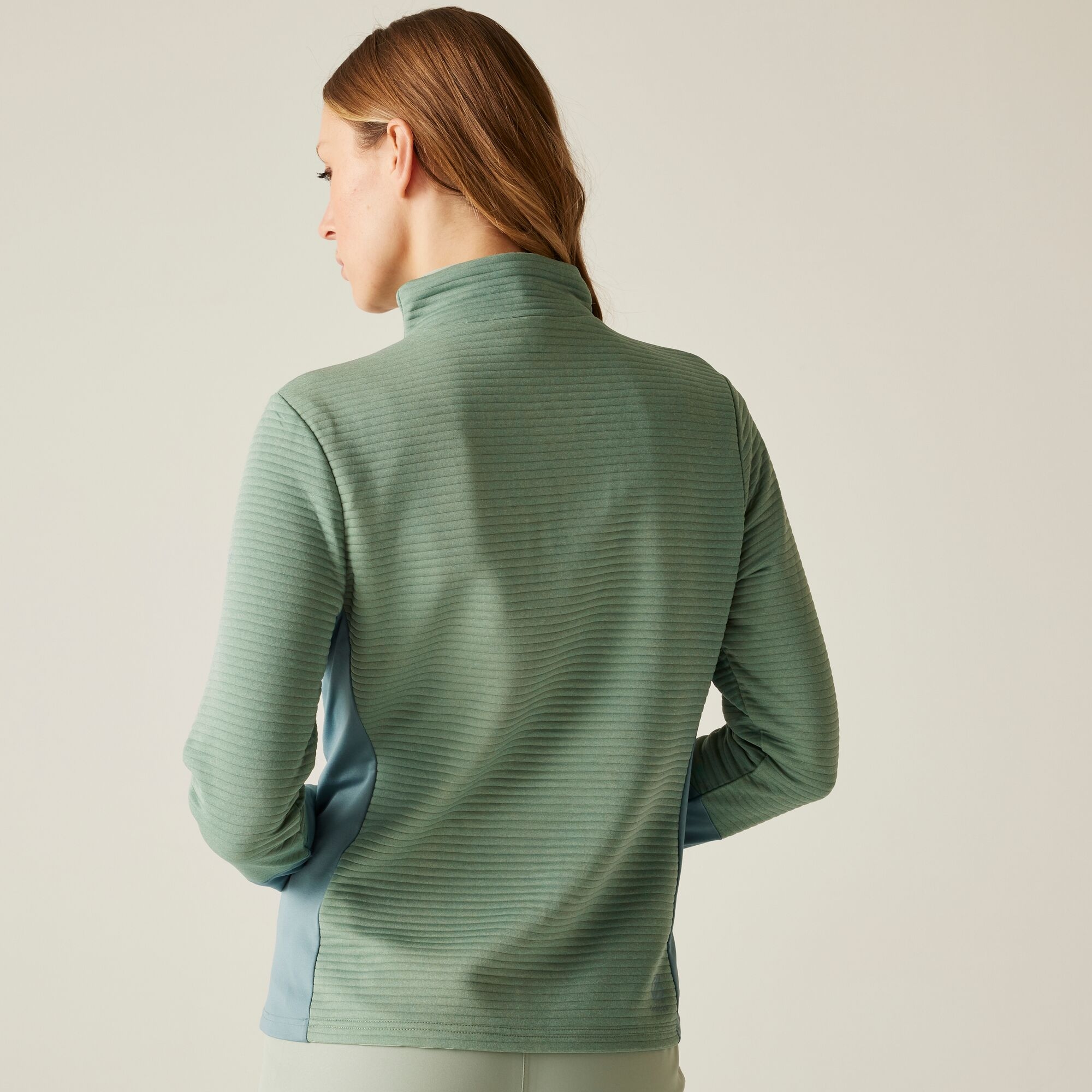 Dare 2b Bluza damska z suwakiem 1/4 Iced Zielony