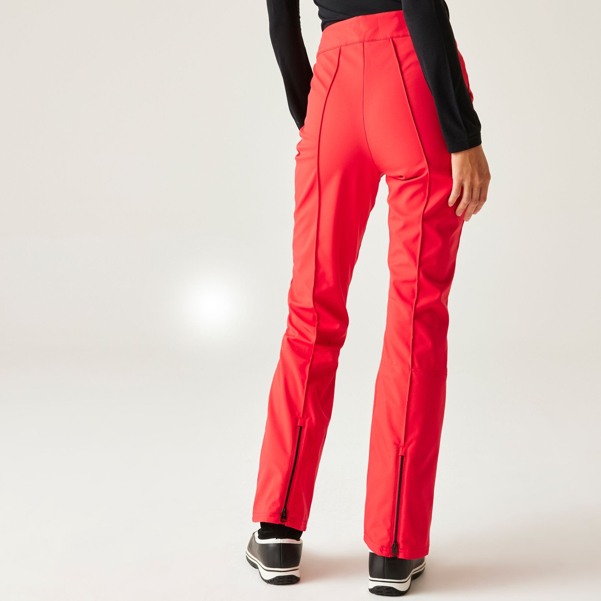 Dare 2b Spodnie narciarskie damskie z membraną Glide Czerwony