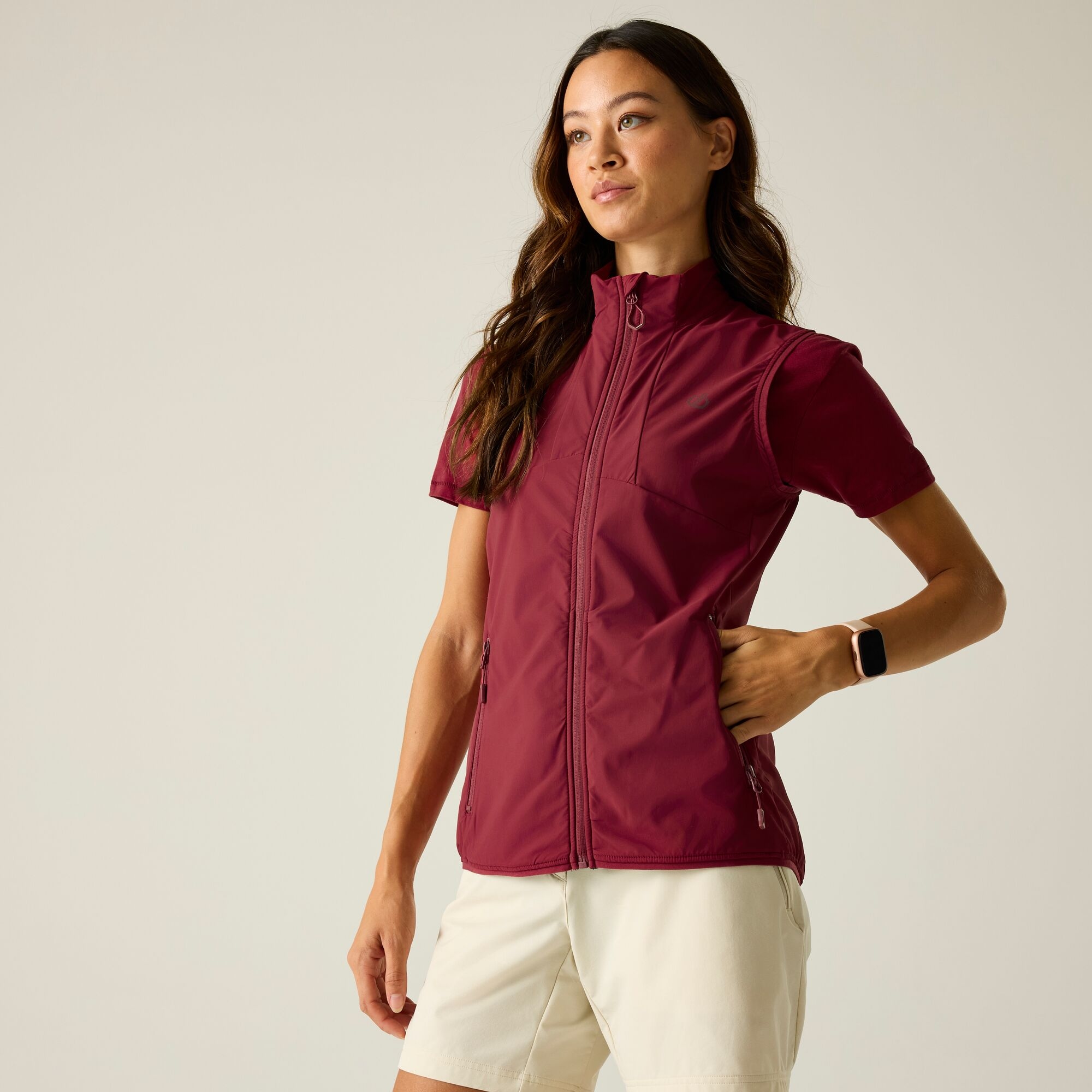 Dare 2b Kamizelka damska lekka Nomadic Burgundowy