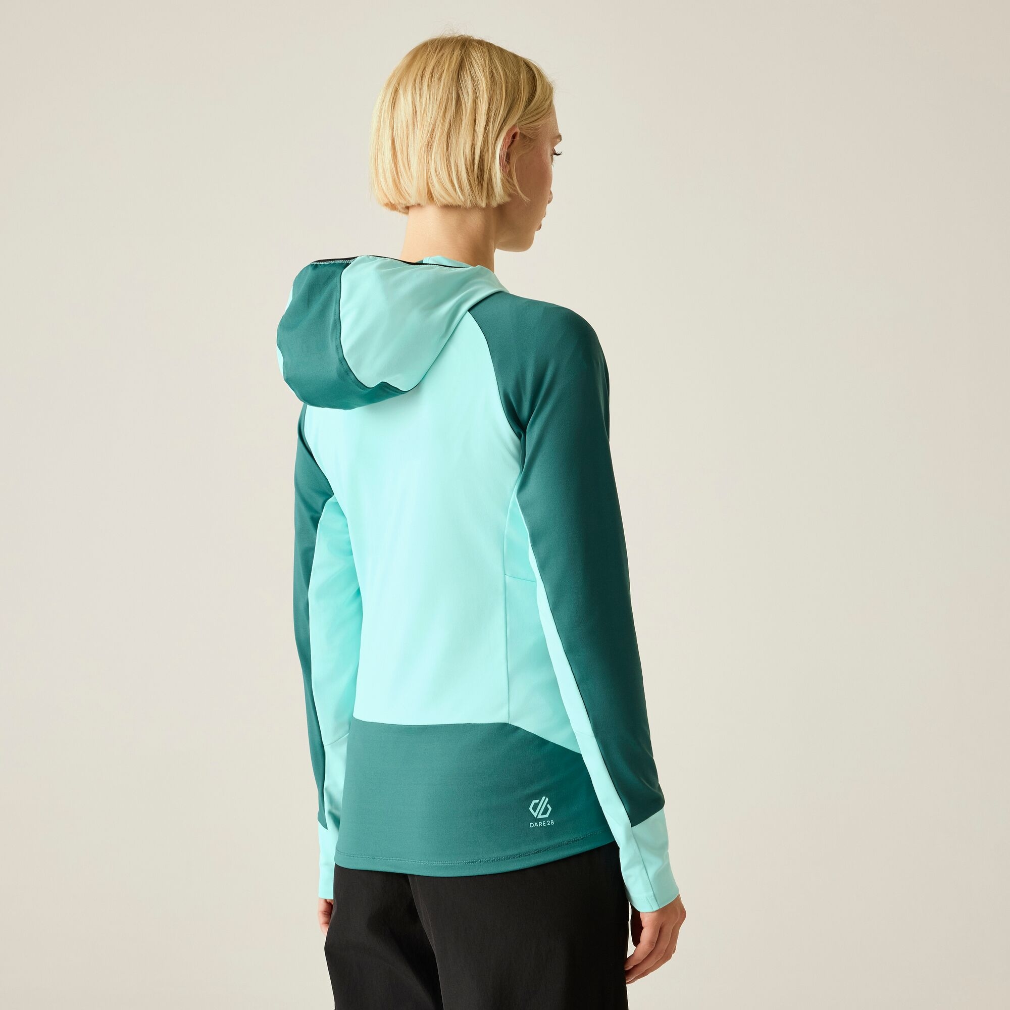 Dare 2b   Bluza damska rozpinana z kapturem Nomadic Niebieski