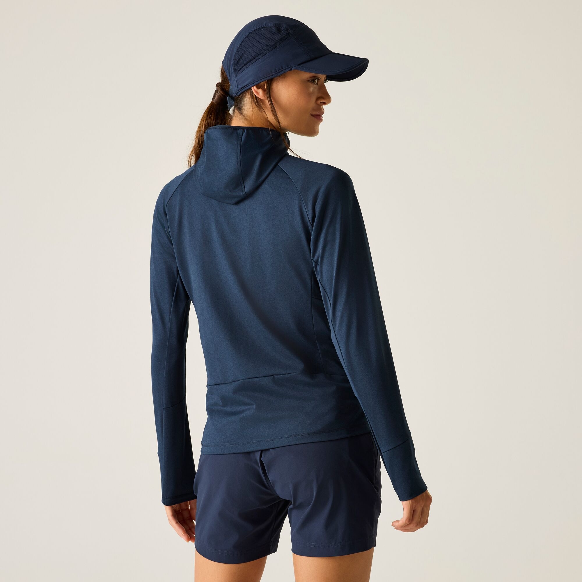 Dare 2b   Bluza damska rozpinana z kapturem Nomadic Niebieski