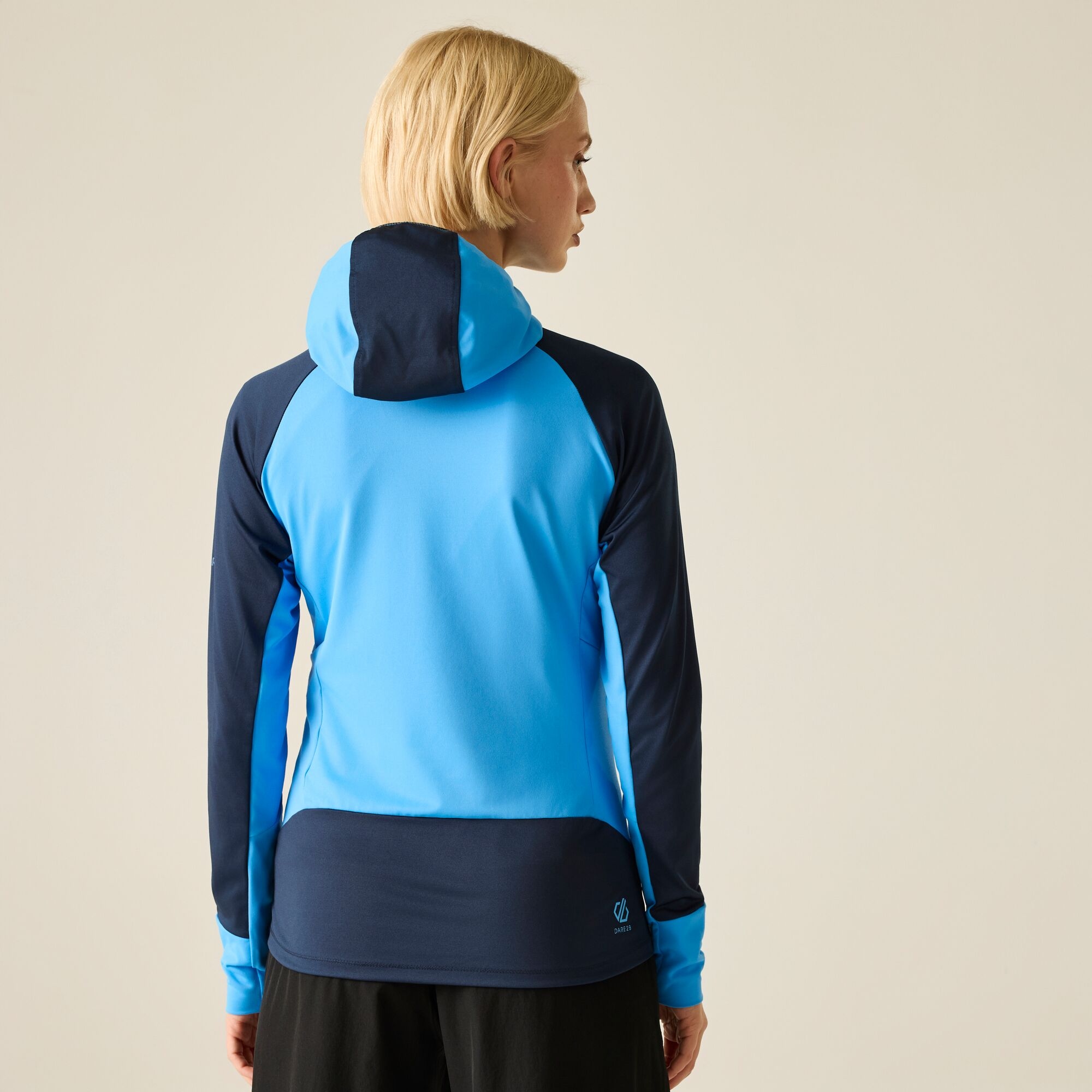 Dare 2b   Bluza damska rozpinana z kapturem Nomadic Niebieski