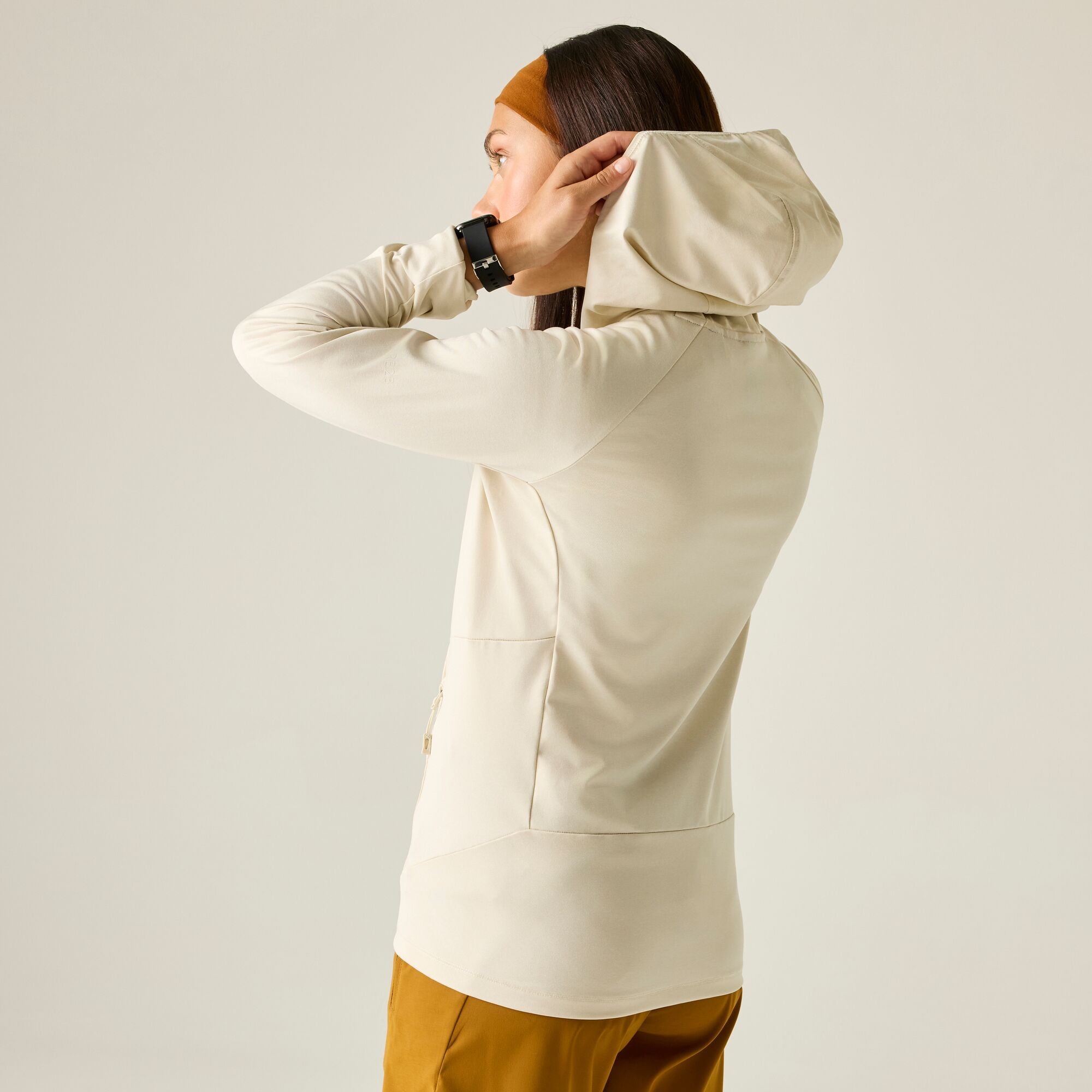 Dare 2b Bluza damska rozpinana z kapturem Nomadic Beżowy