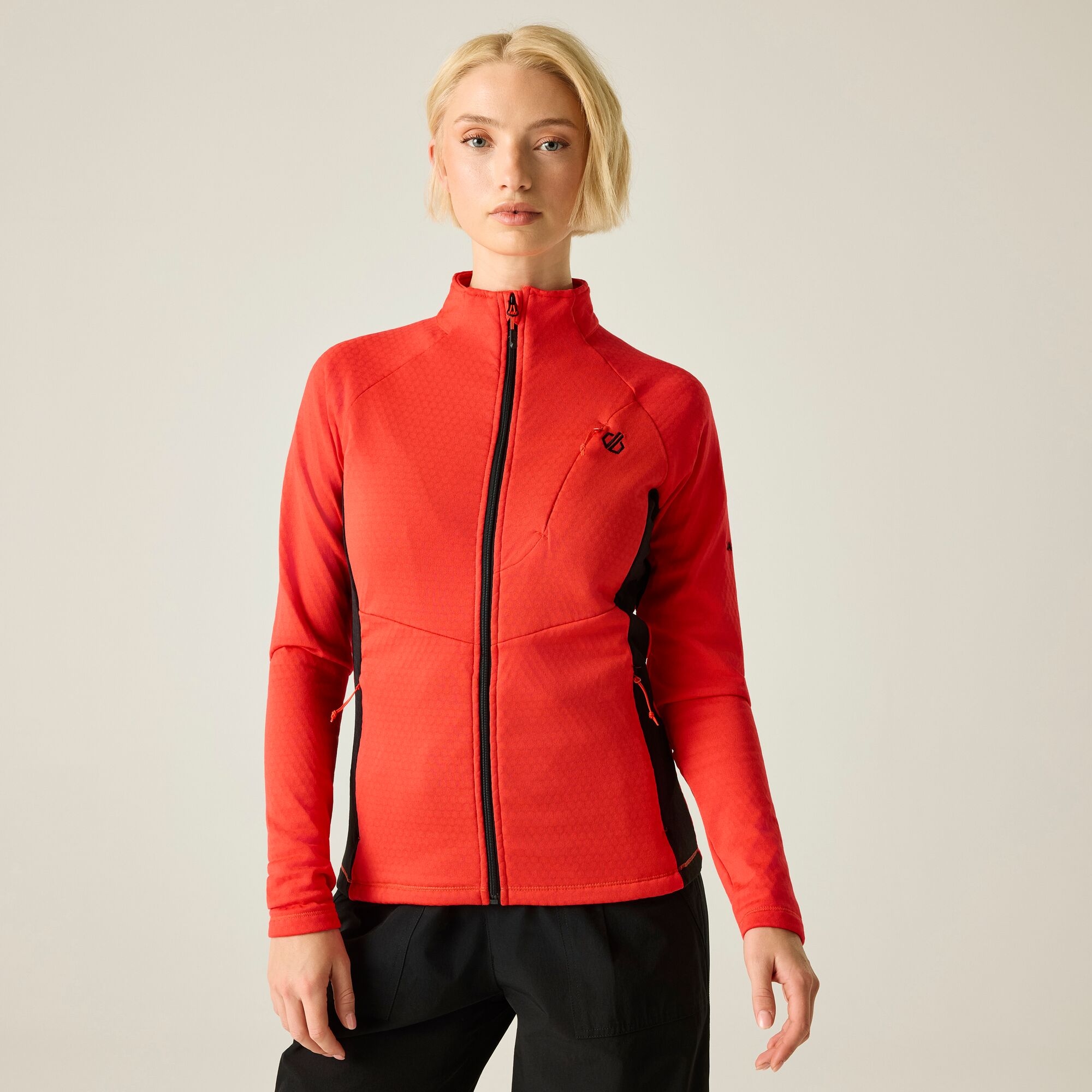 Dare 2b   Bluza damska rozpinana Emerging III Czerwony