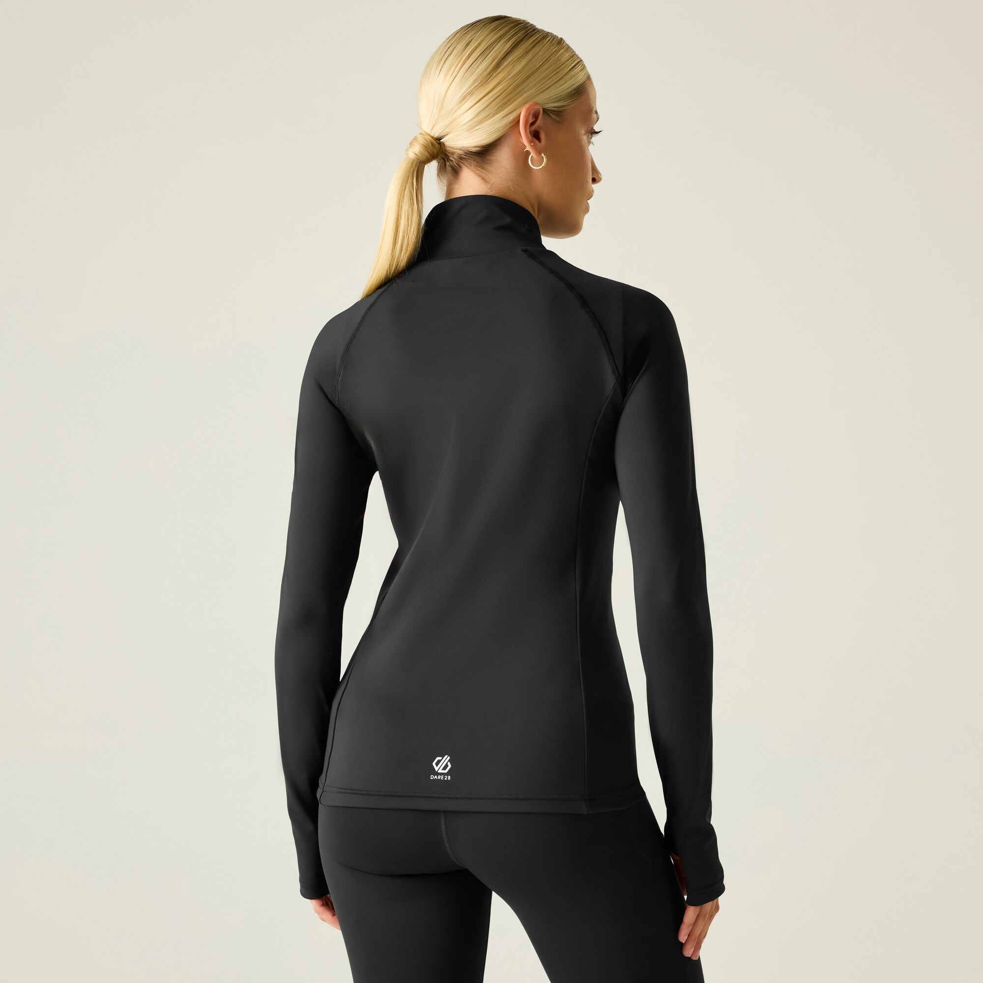 Dare 2b   Bluza damska rozpinana szybkoschnąca Refresh Czarny