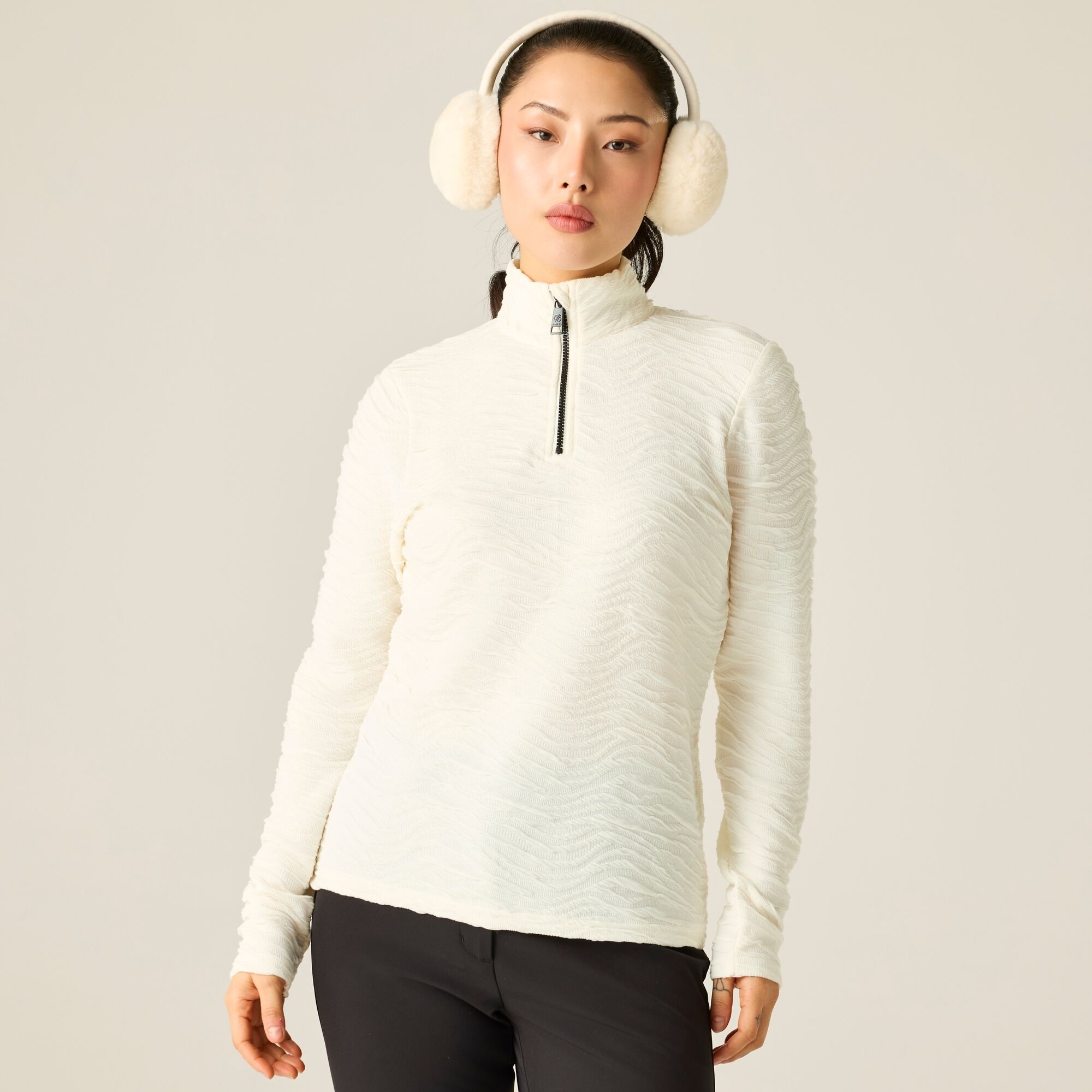 Dare 2B Women's Beige Glamorize Iv Midlayer Size: 6 - Image 3