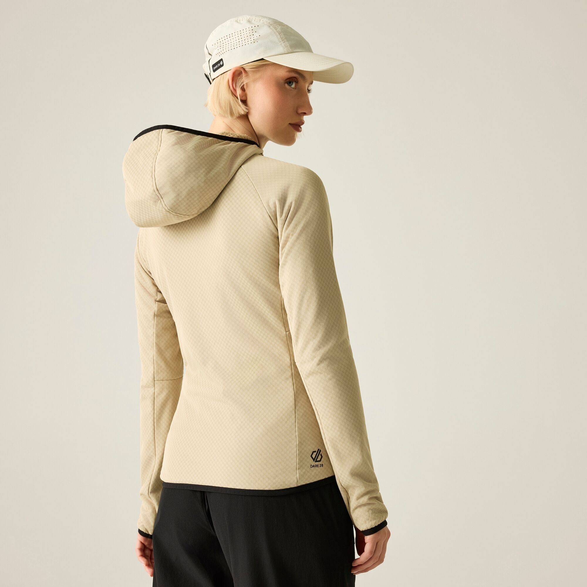 Dare 2b   Bluza damska rozsuwana Heat Weave Biały