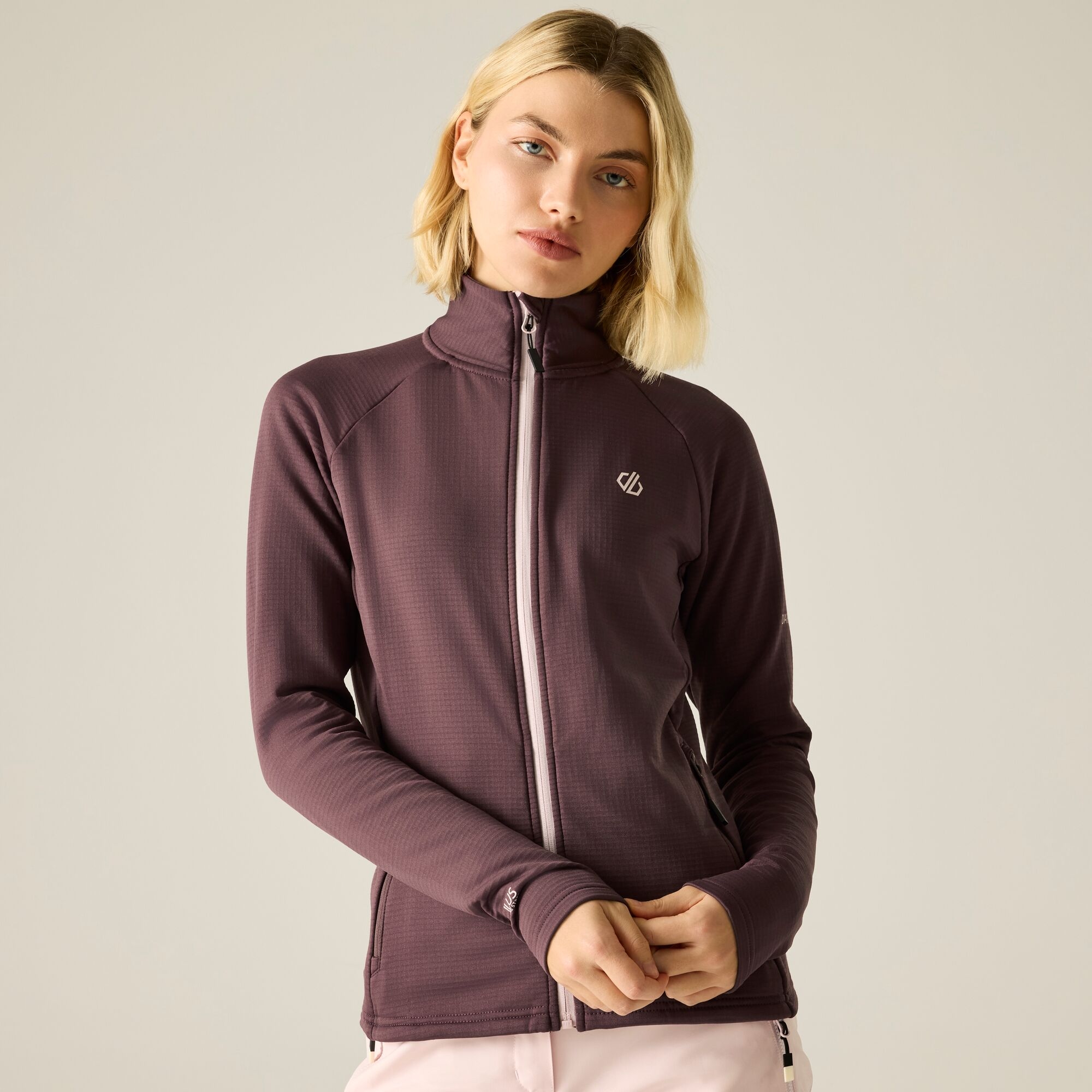 Dare 2B Lowline Core Stretch Midlayer Size: 12 Women's Purple
