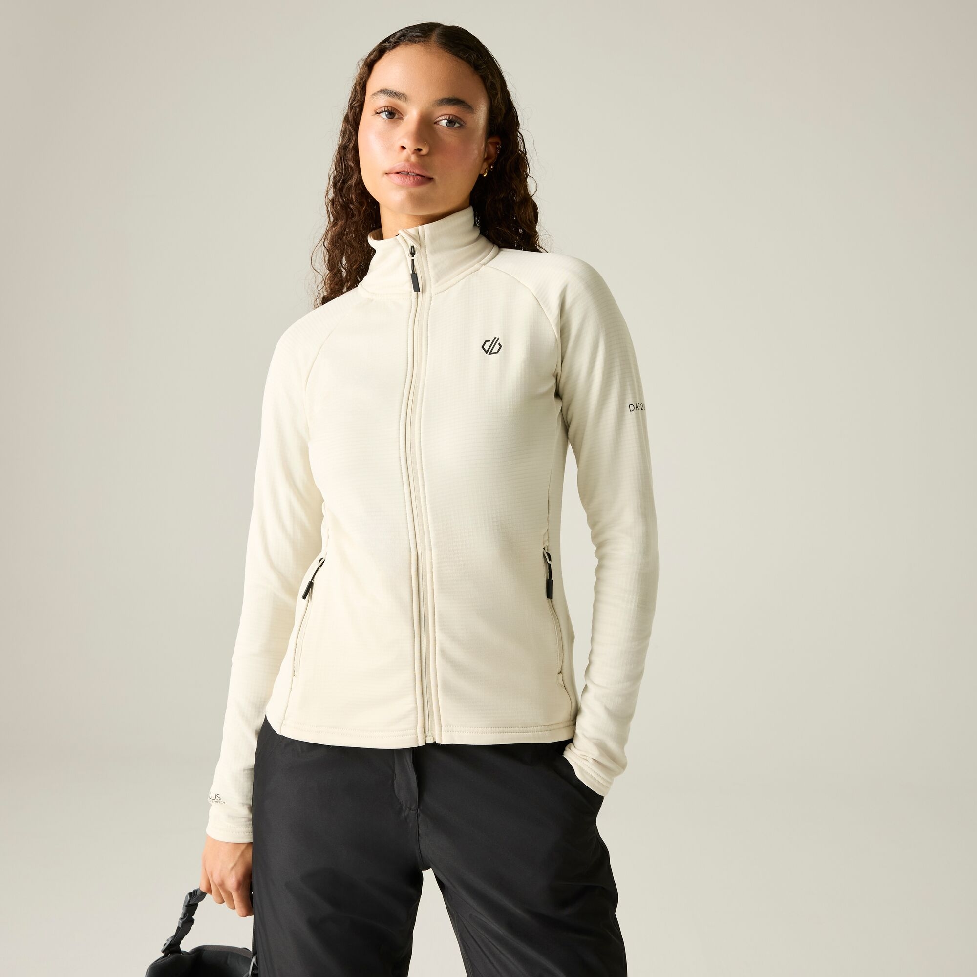 Dare 2B Women's Lowline Core Stretch Midlayer - White Size 12