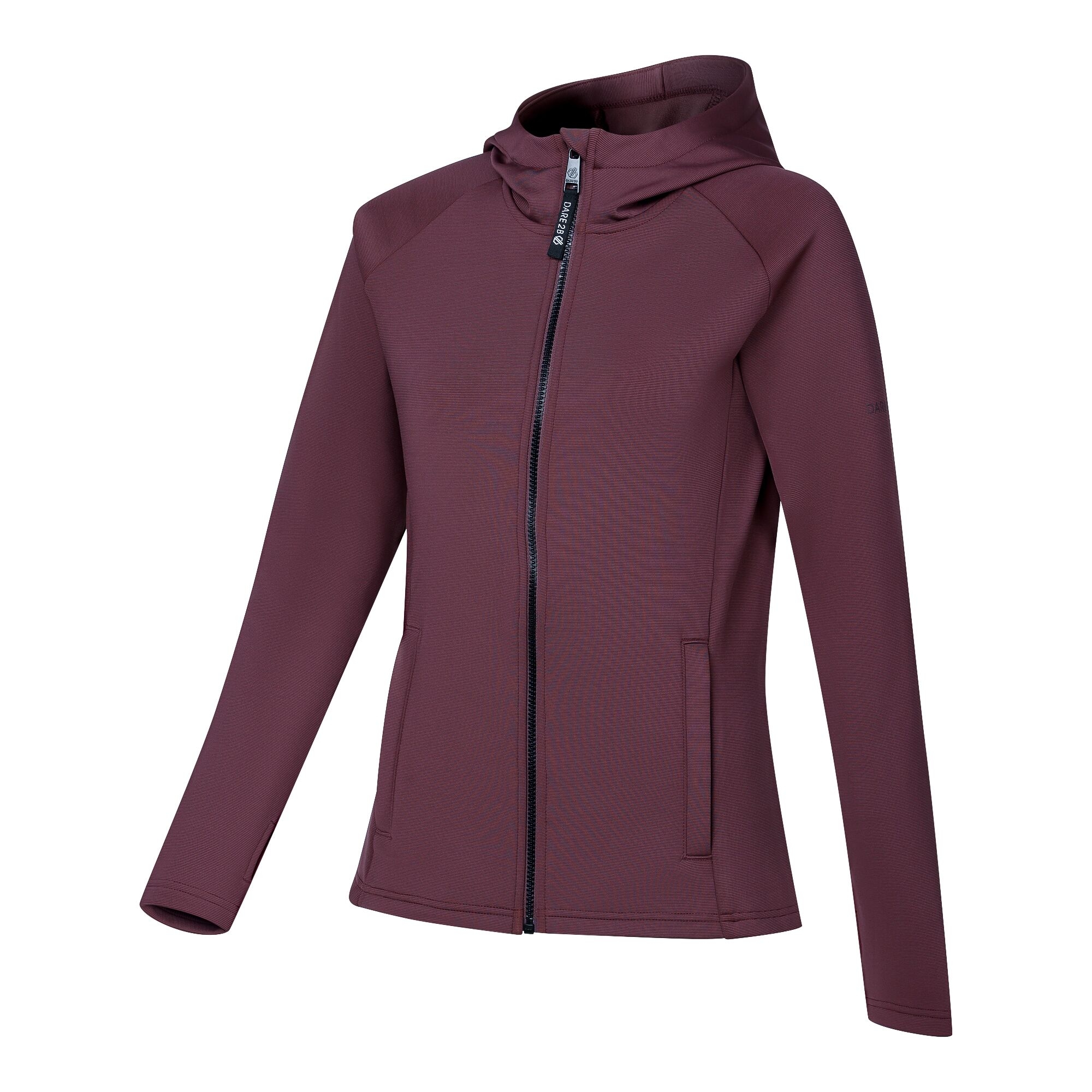 Dare 2b   Bluza damska rozsuwana Glacier Fioletowy