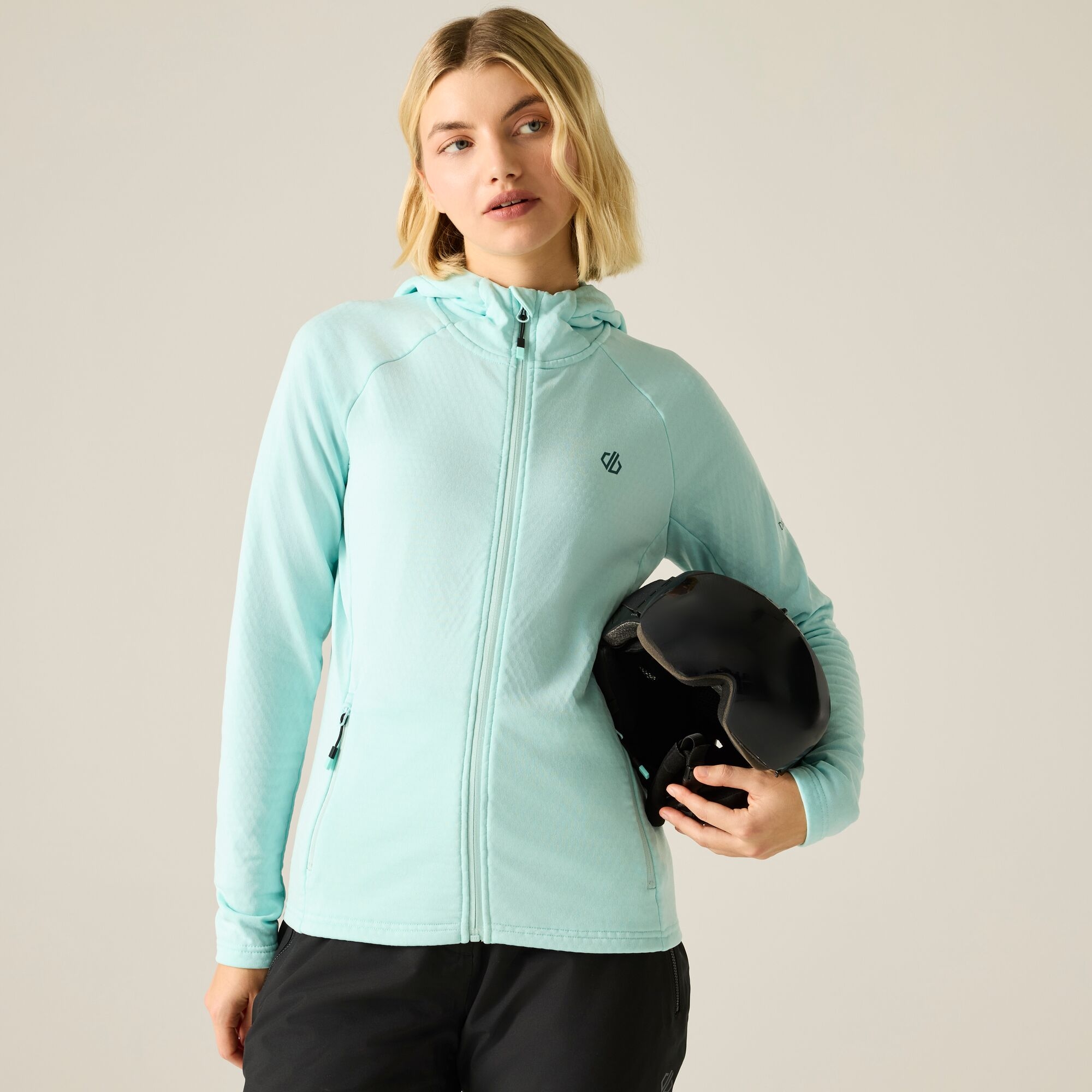 Dare 2b   Bluza damska rozsuwana Ventura Hooded Niebieski