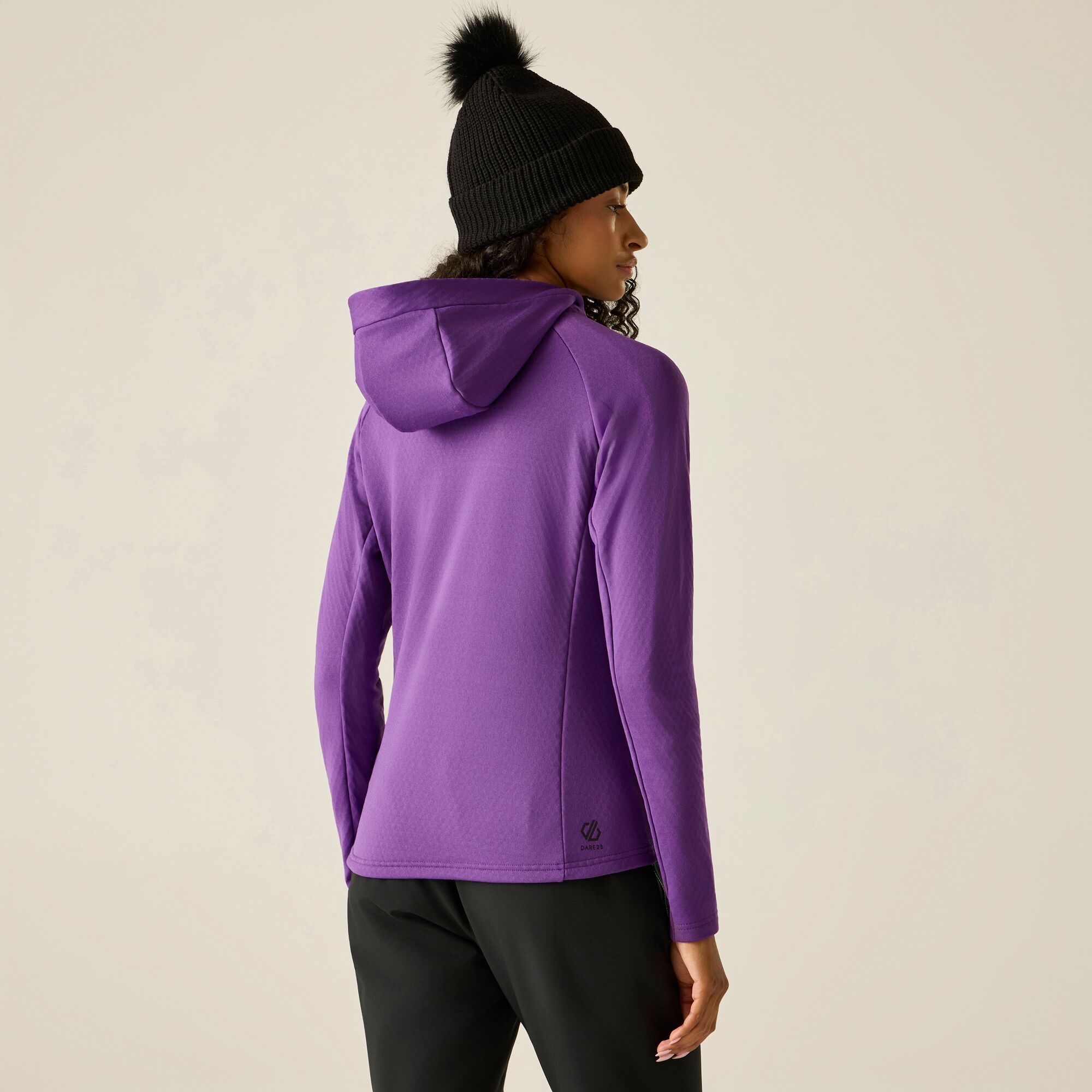 Dare 2b   Bluza damska rozsuwana Ventura Hooded Fioletowy