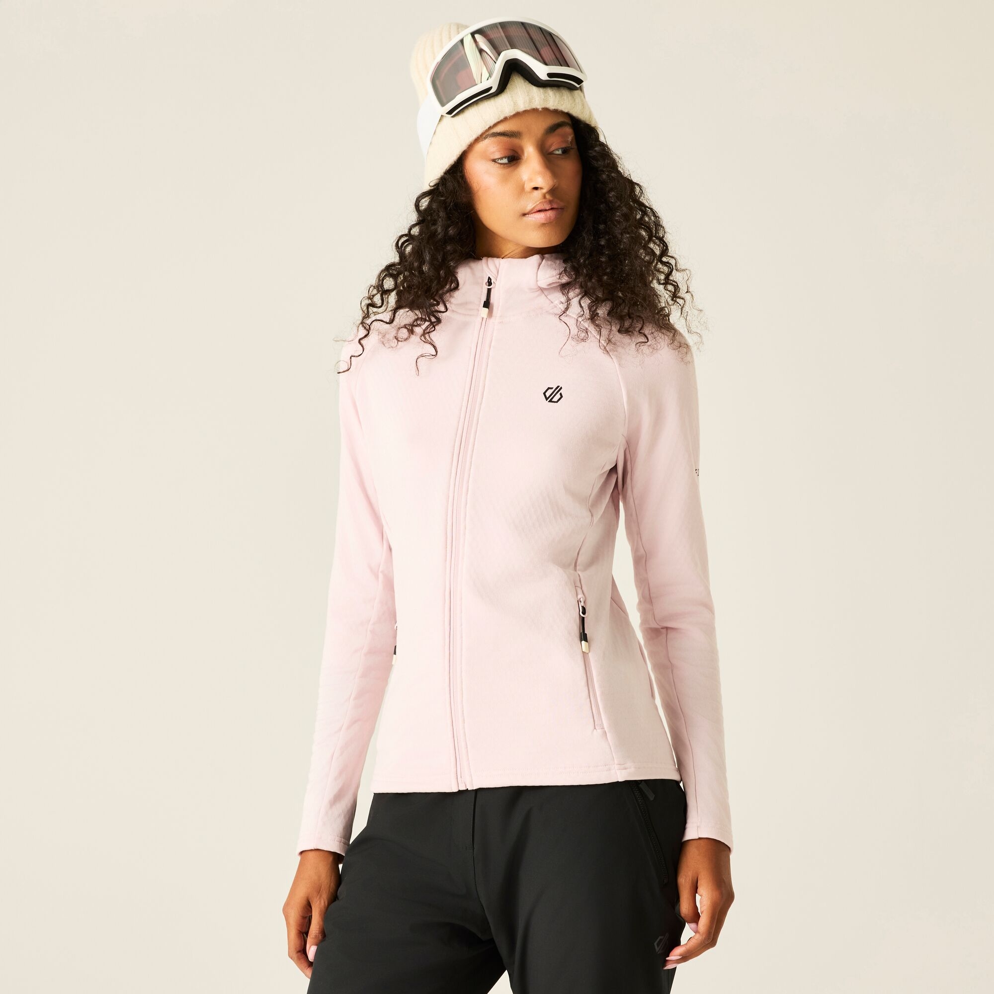 Dare 2b   Bluza damska rozsuwana Ventura Hooded Różowy