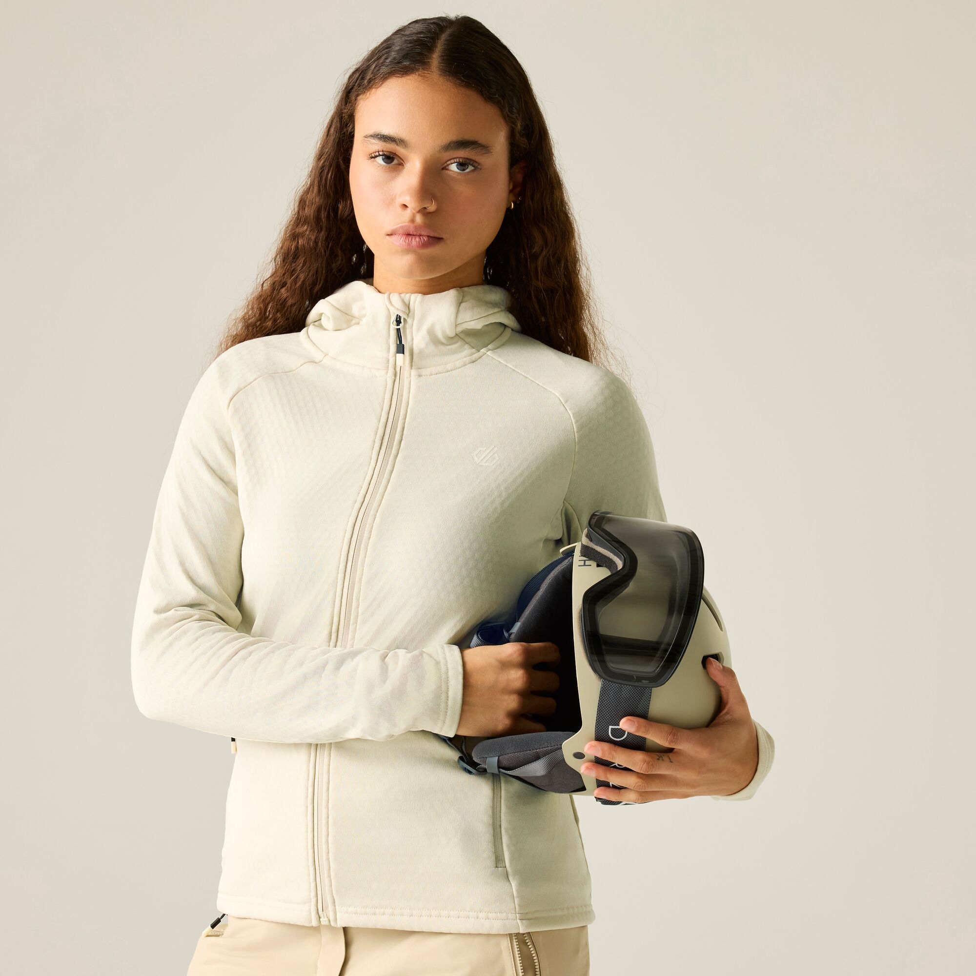 Dare 2b Bluza damska rozsuwana Ventura Hooded Biały