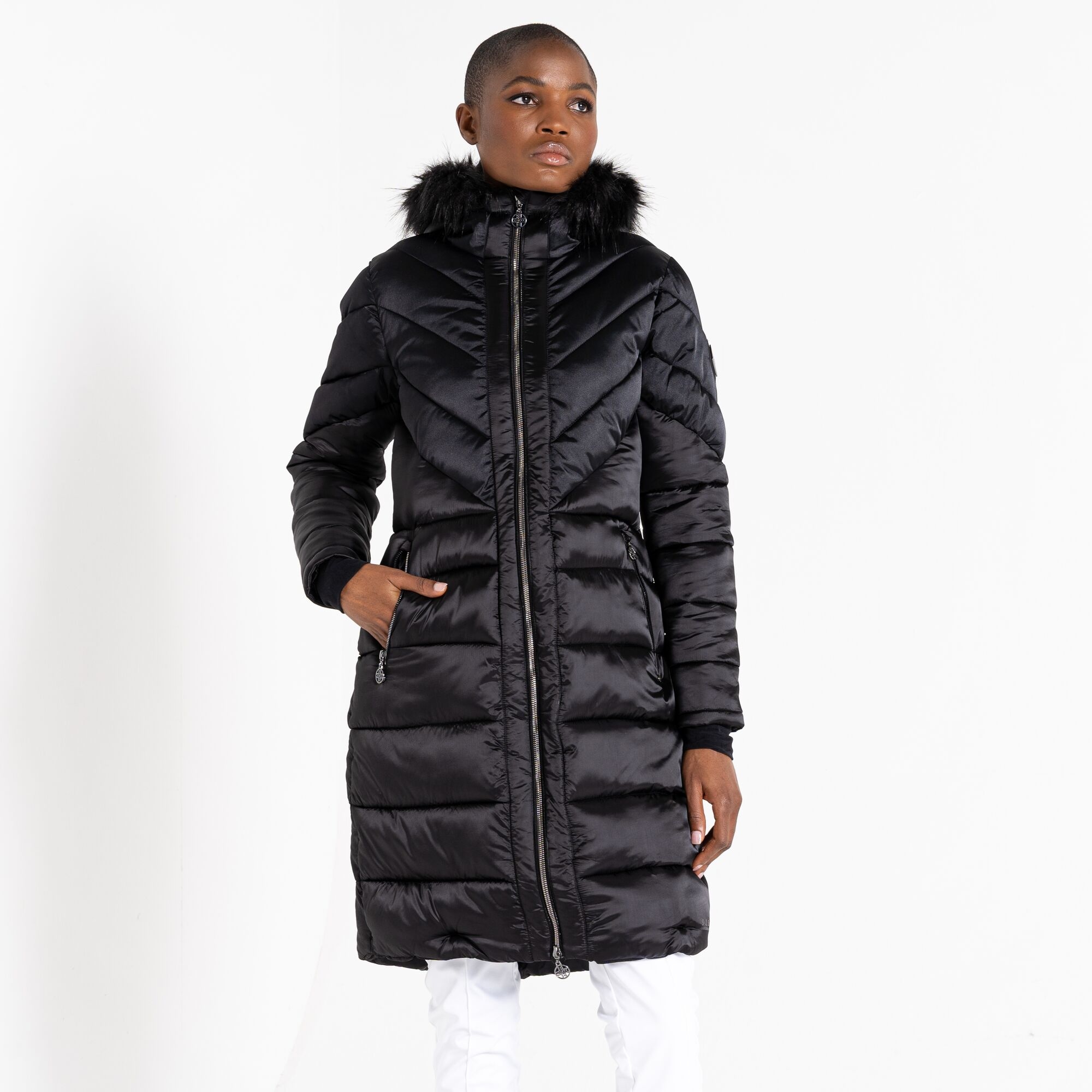 Dare 2b Damska kurtka Suppression Czarny połysk