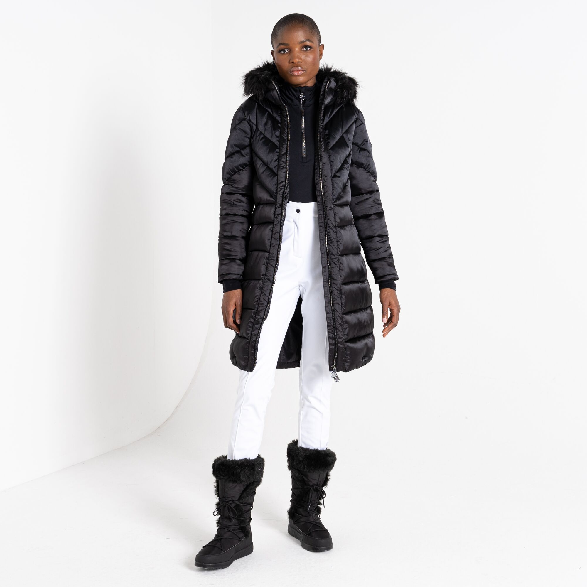 Dare 2b Damska kurtka Suppression Czarny połysk