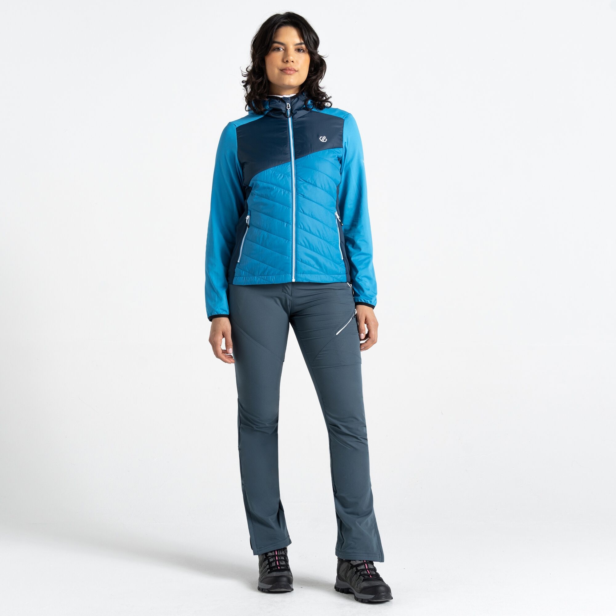 Dare 2b Damska kurtka hybrydowa Ascending Niebiesko-granatowy