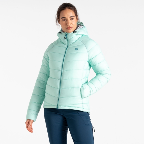 Dare 2b - Women's Mountain Series Baffled Jacket Mint Green