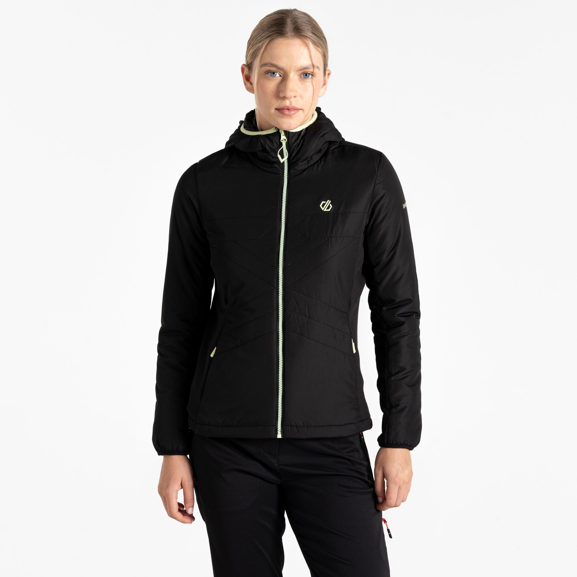 Dare 2B Women's Jet Black Torrek Lite Insulated Jacket In | Size: 8 - Image 2