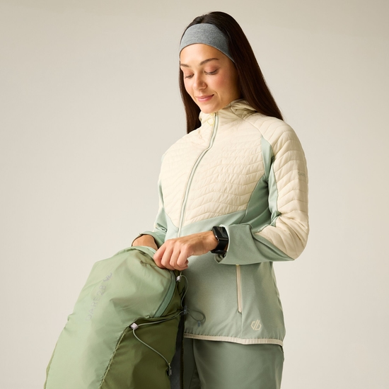 Dare 2b Women's Air Lite Hybrid Jacket Almond Milk