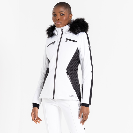 Julien Macdonald - Women's Mastery Ski Jacket White Black