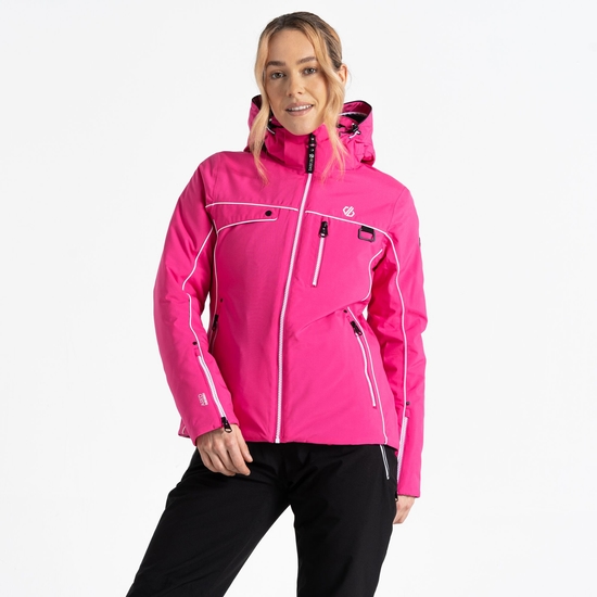 Women's Line Ski Jacket Pure Pink