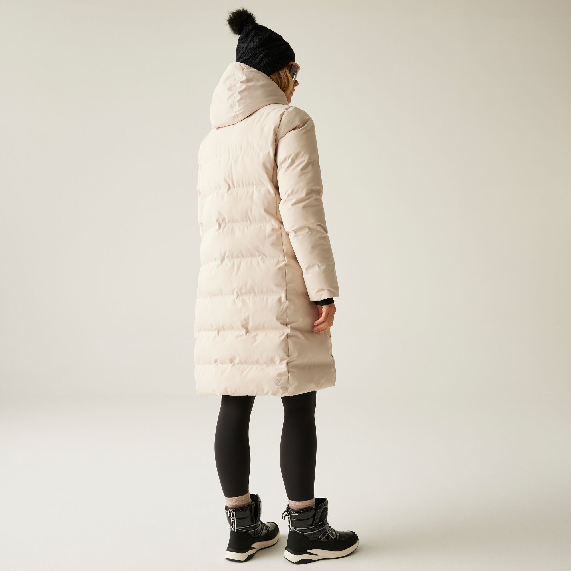 Dare 2b Płaszcz damski zimowy ocieplany Wander Beżowy