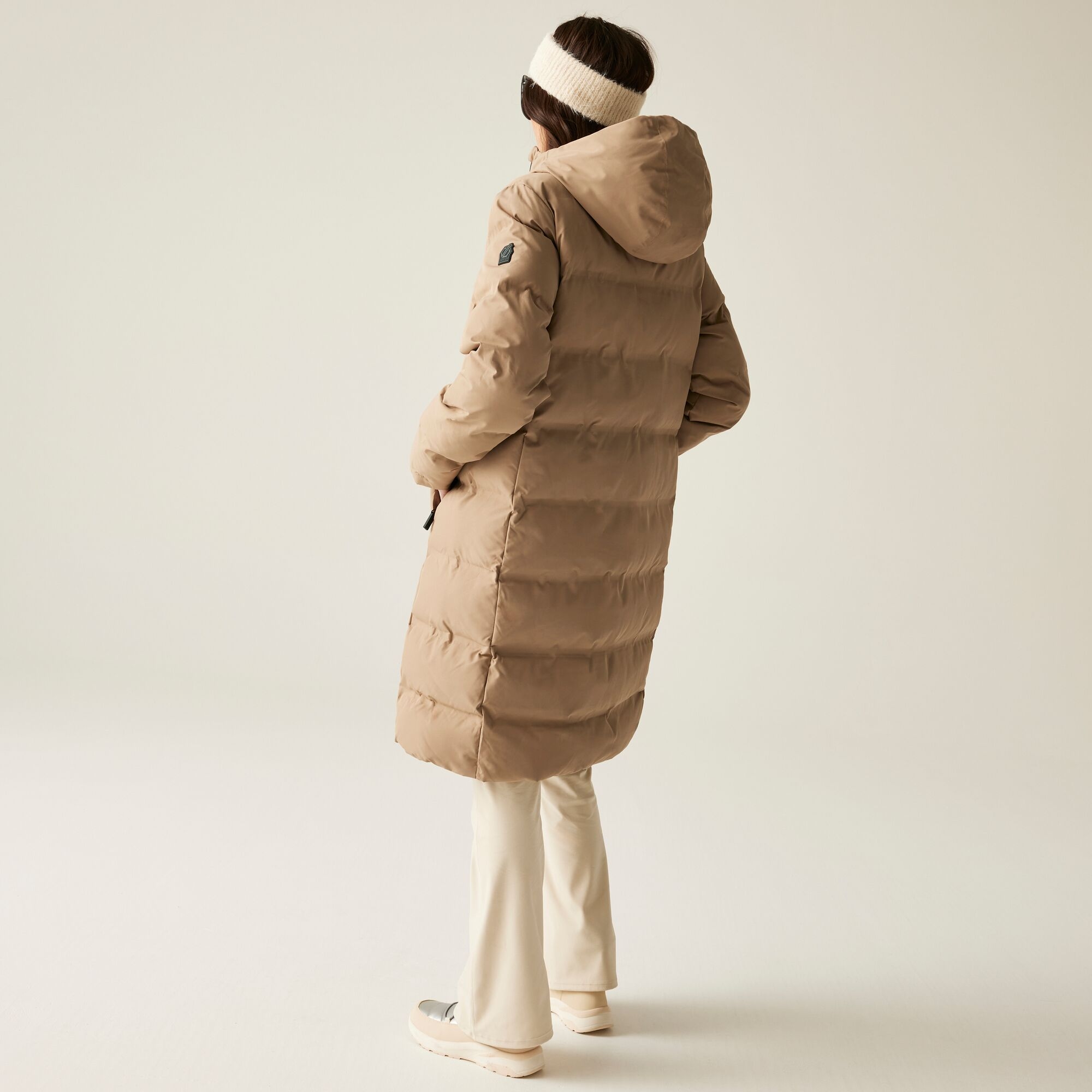 Dare 2b Płaszcz damski zimowy ocieplany Wander Beżowy