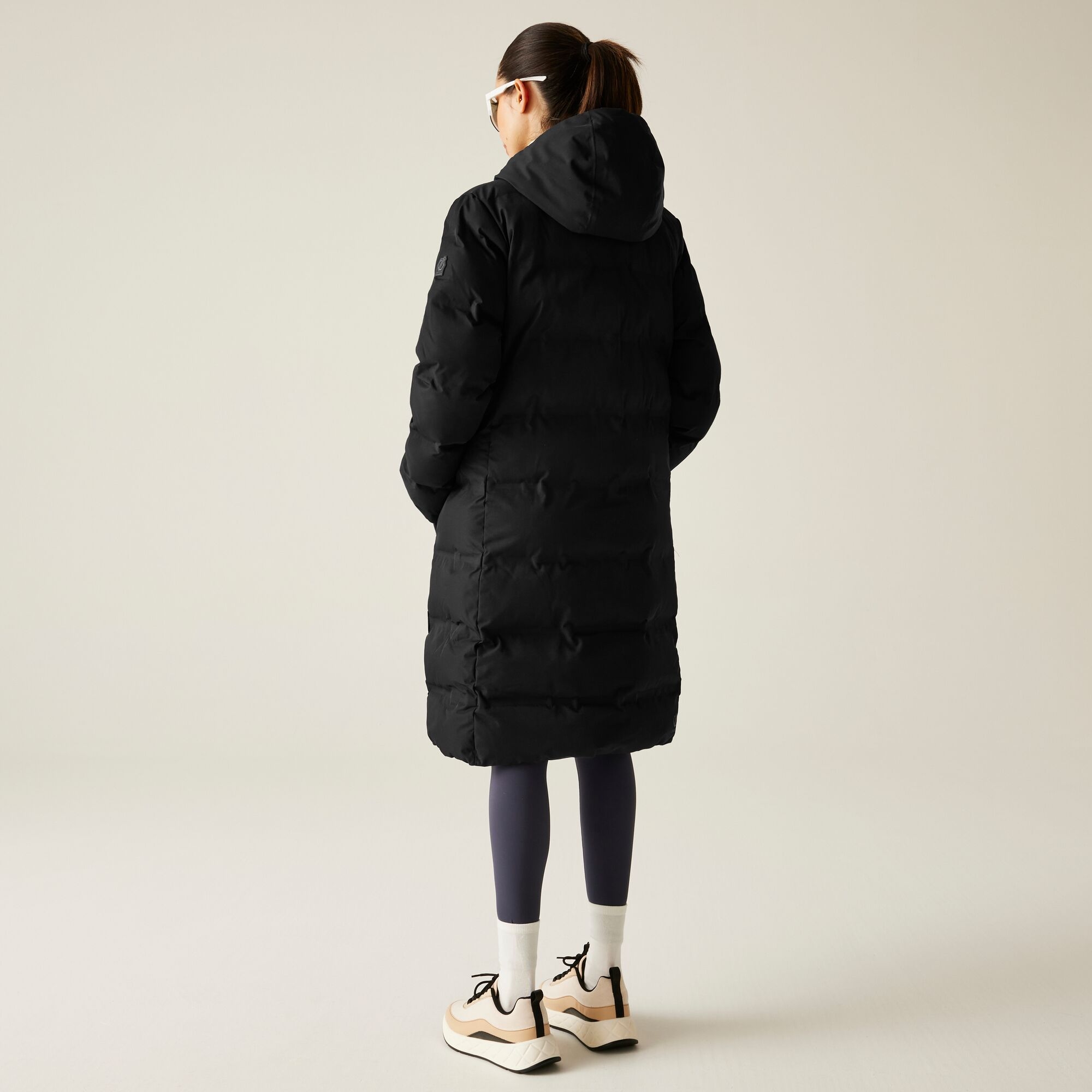 Dare 2b Płaszcz damski zimowy ocieplany Wander Czarny