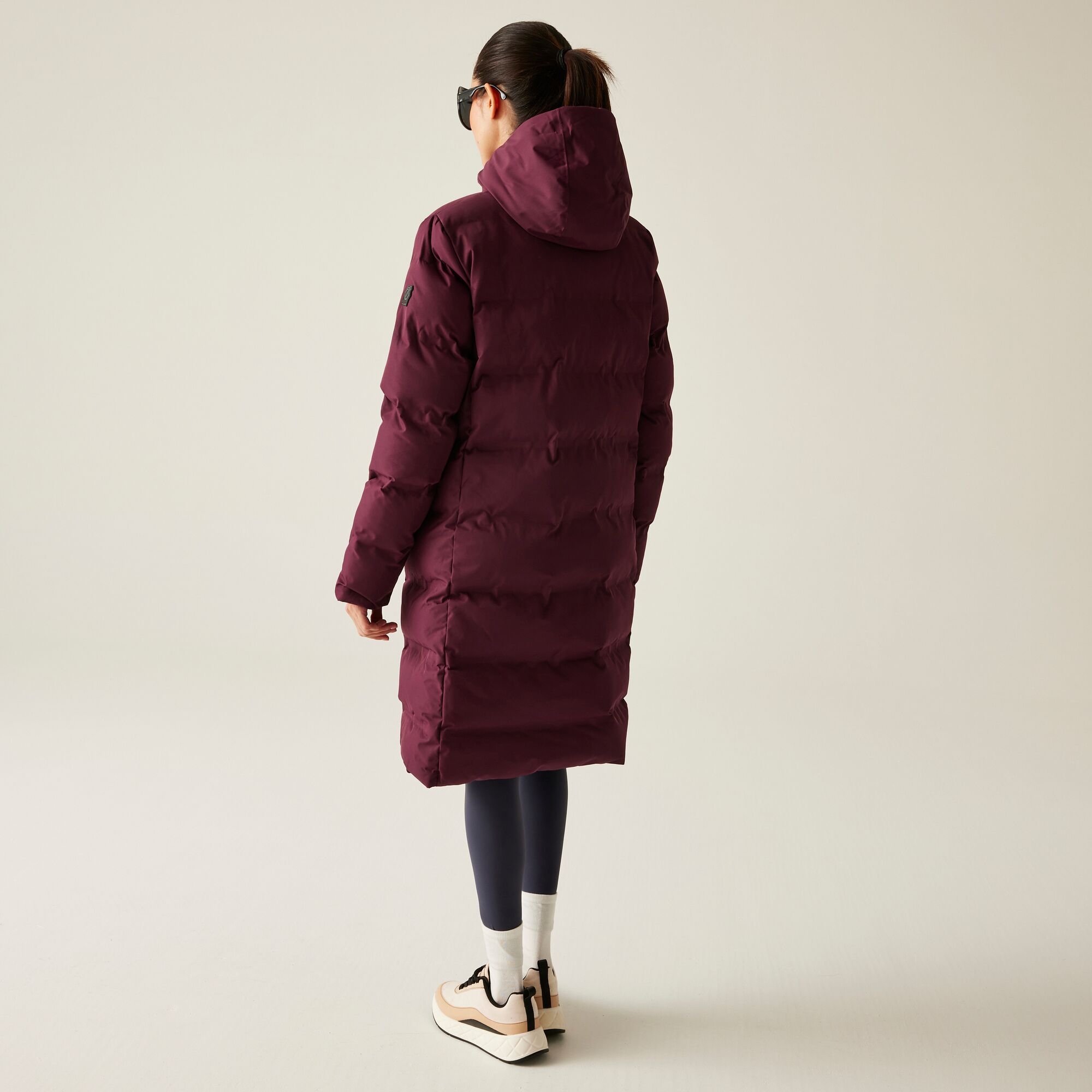 Dare 2b Płaszcz damski zimowy ocieplany Wander Fioletowy