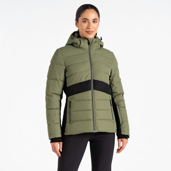 Dare 2b - Women's Glacial Ski Jacket Olivine Green Black