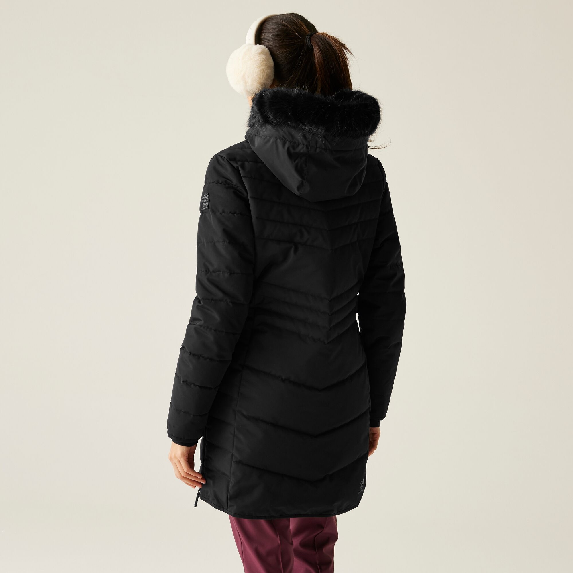 Dare 2b Płaszcz zimowy damski Striking IV Czarny