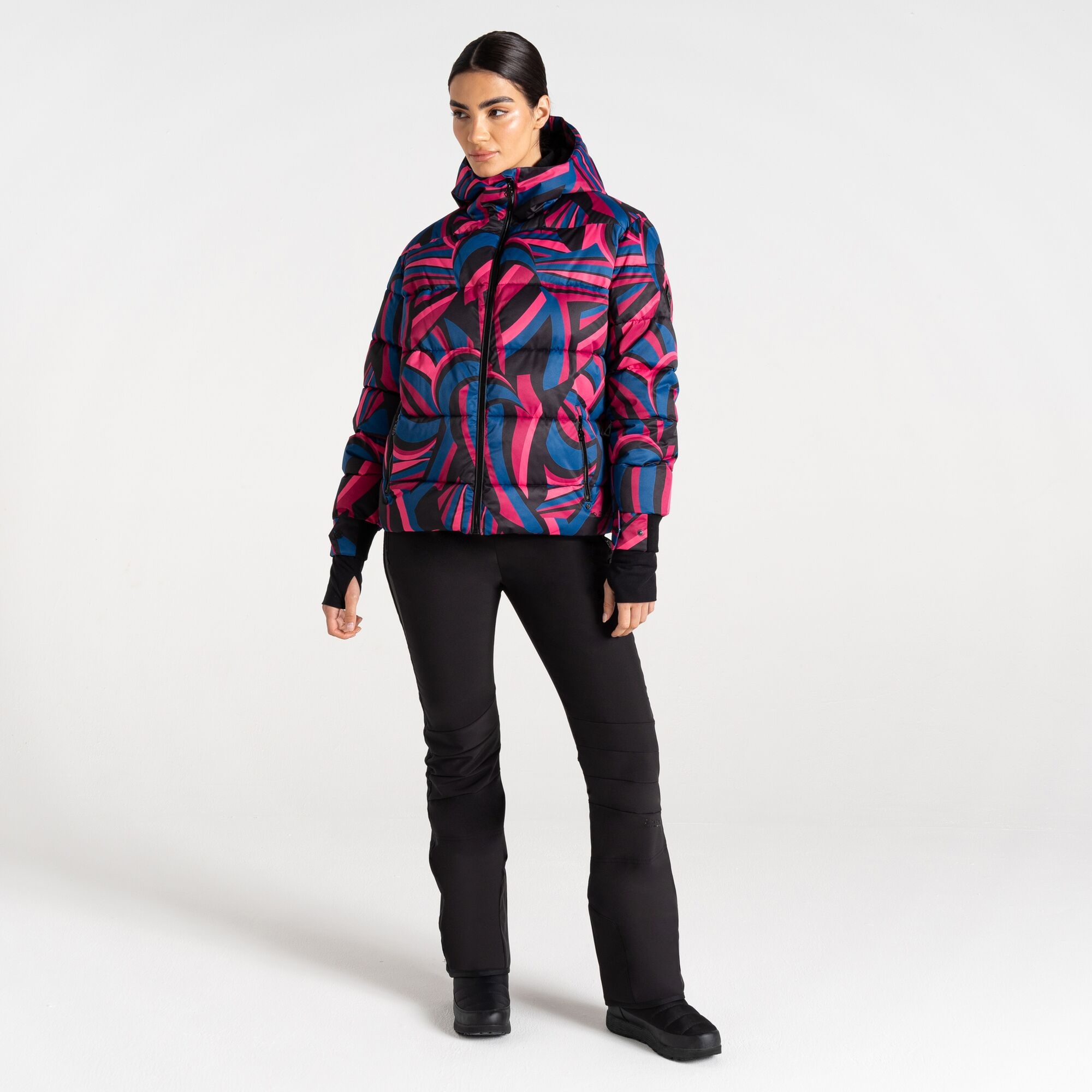 Dare 2b Damska kurtka narciarska Showcase Różowy